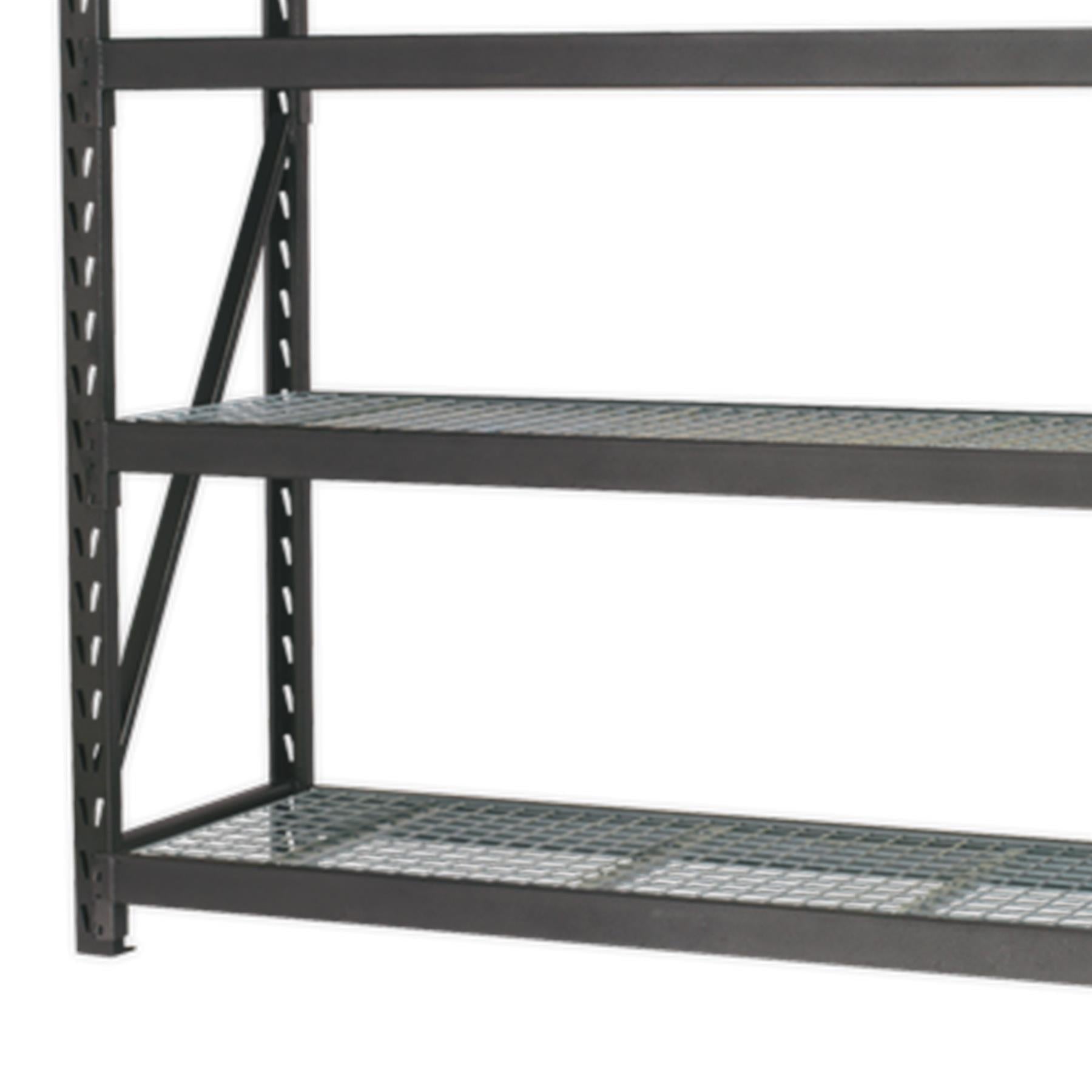 Sealey HD Racking Unit with 4 Mesh Shelves 640kg Cap/Level