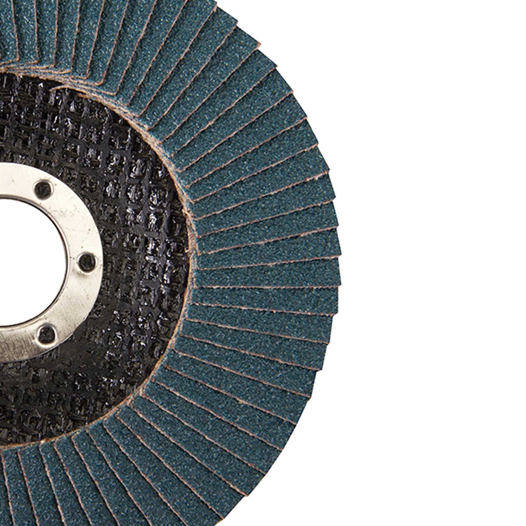 Zirconium Flap Disc 115mm Sanding DIY 60 Grit Professional Hand Tool