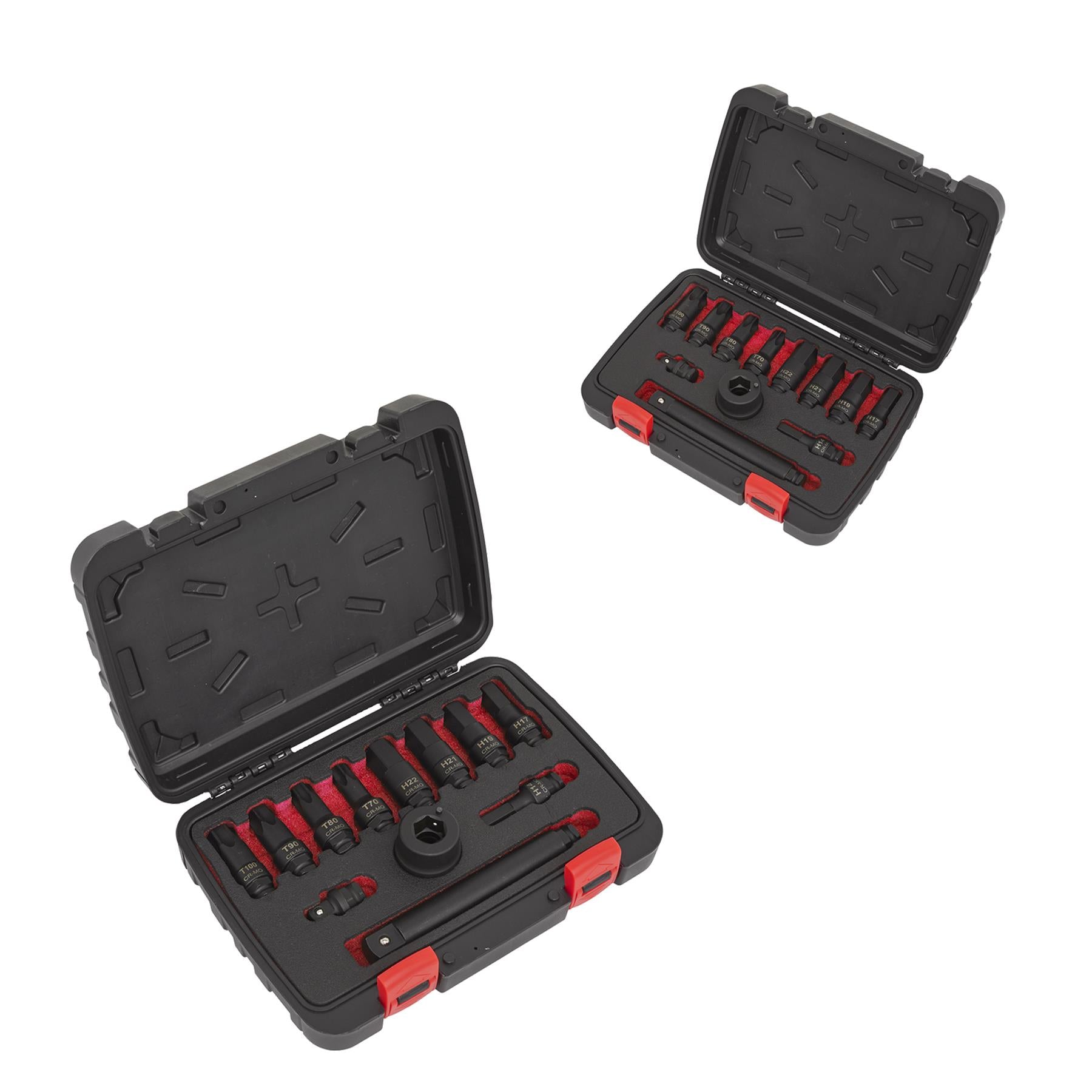 Sealey Impact Socket Bit & Accessories Set 12pc 3/4"Sq Drive
