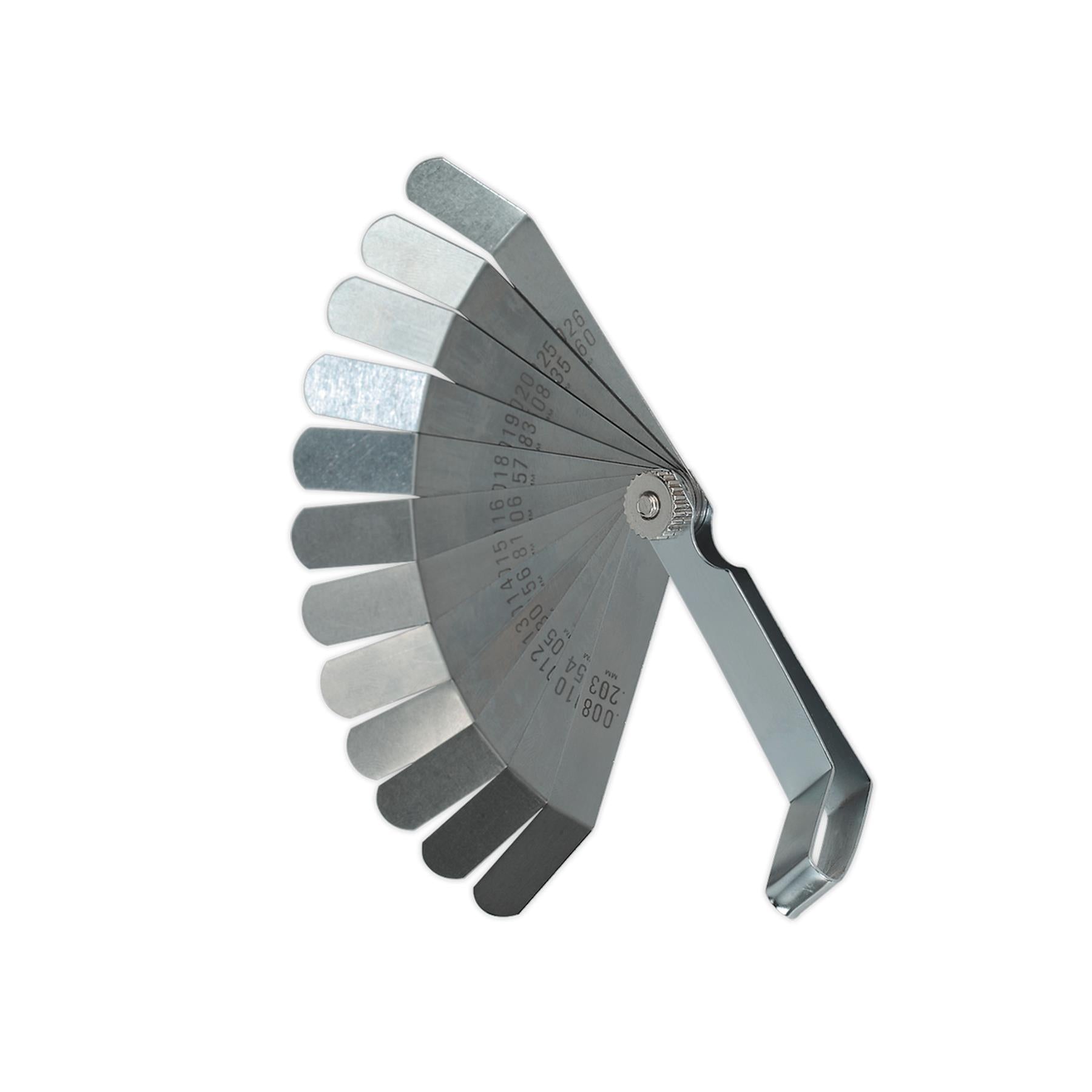 Sealey Feeler Gauge 12 Blade Offset - Dual Marked