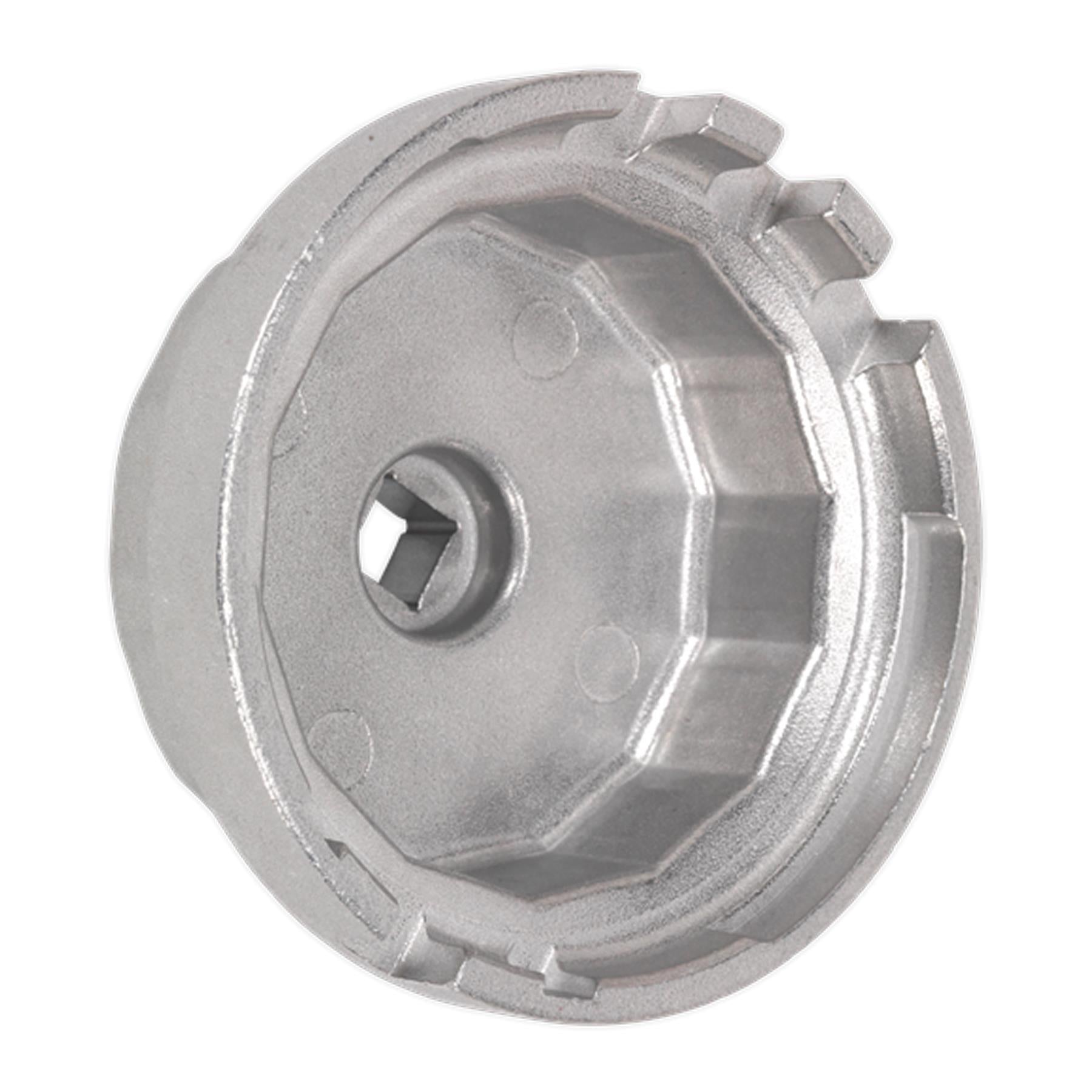 Sealey Oil Filter Cap Wrench 64.5mm x 14 Flutes - Lexus/Toyota