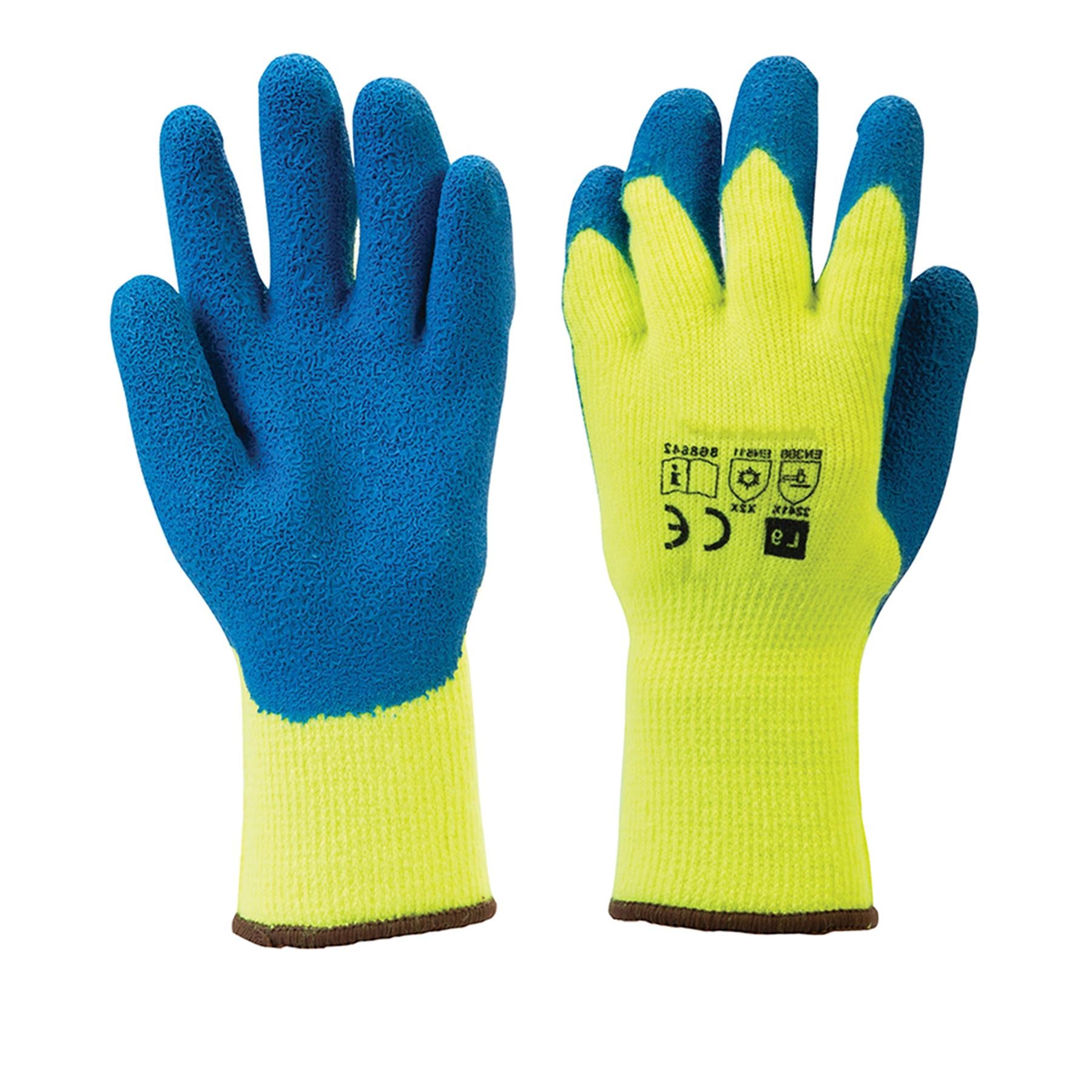 1 X Thermal Builders Gloves High Quality Puncture Resistant For General Use