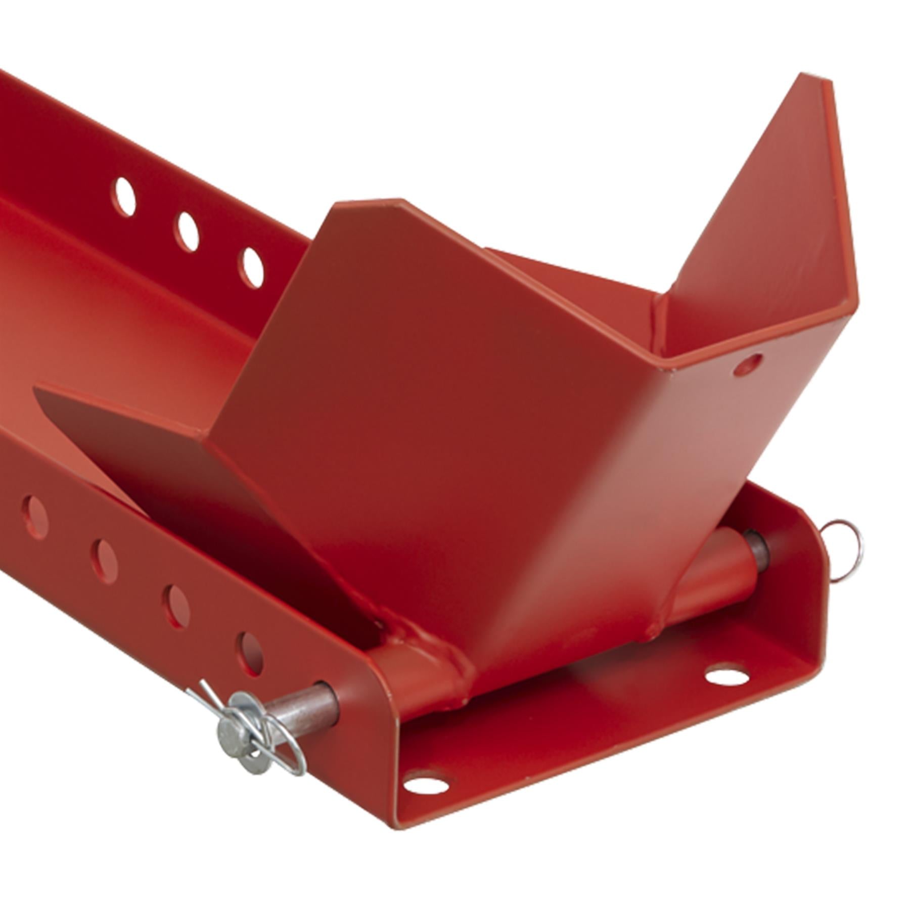 Motorcycle Roll-in Wheel Clamp - Bolt Down. Sealey