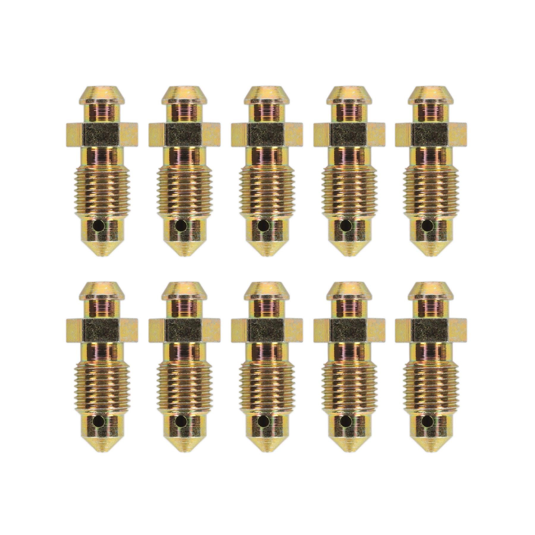 Sealey Brake Bleed Screw M10 x 30mm 1mm Pitch Pack of 10