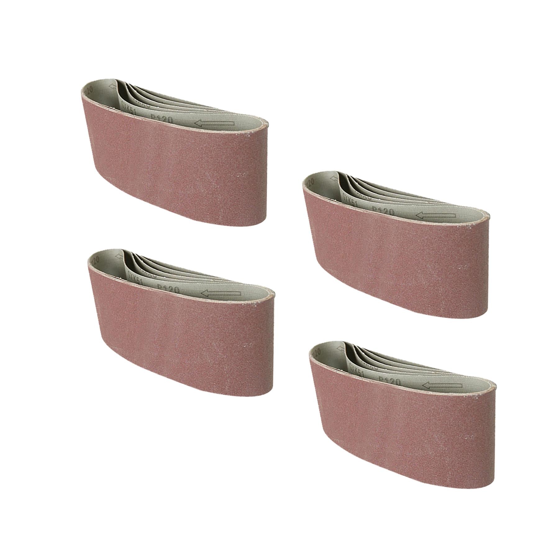 20 X New 610mm X 100mm 120 Grit Fine Sander Sanding Belts With Extra Top-Skive