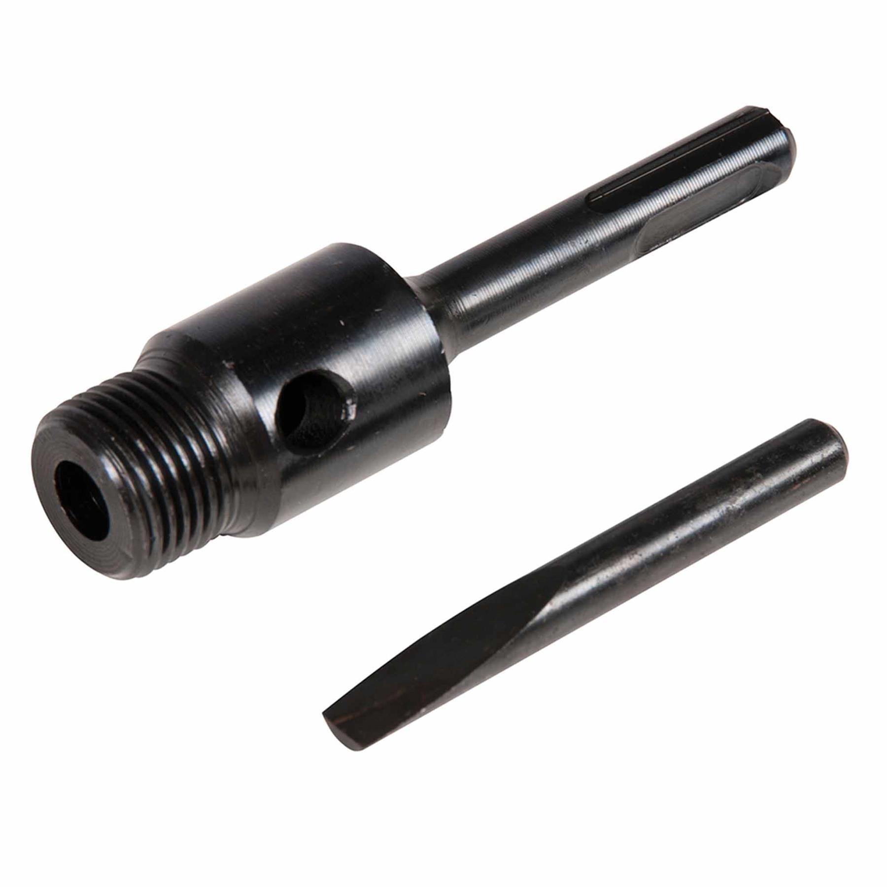TCT Core Drill Bit 45mm Hole Saw Masonry Stone Brick SDS Plus 100mm Shaft Pilot