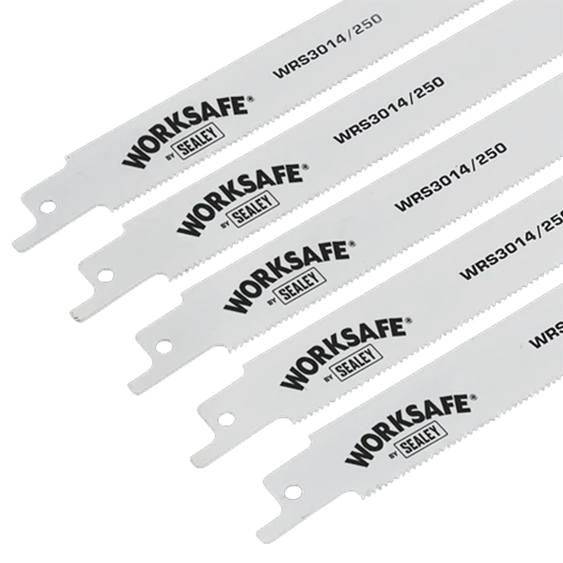 Sealey Reciprocating Saw Blade 250mm 18tpi - Pack of 5
