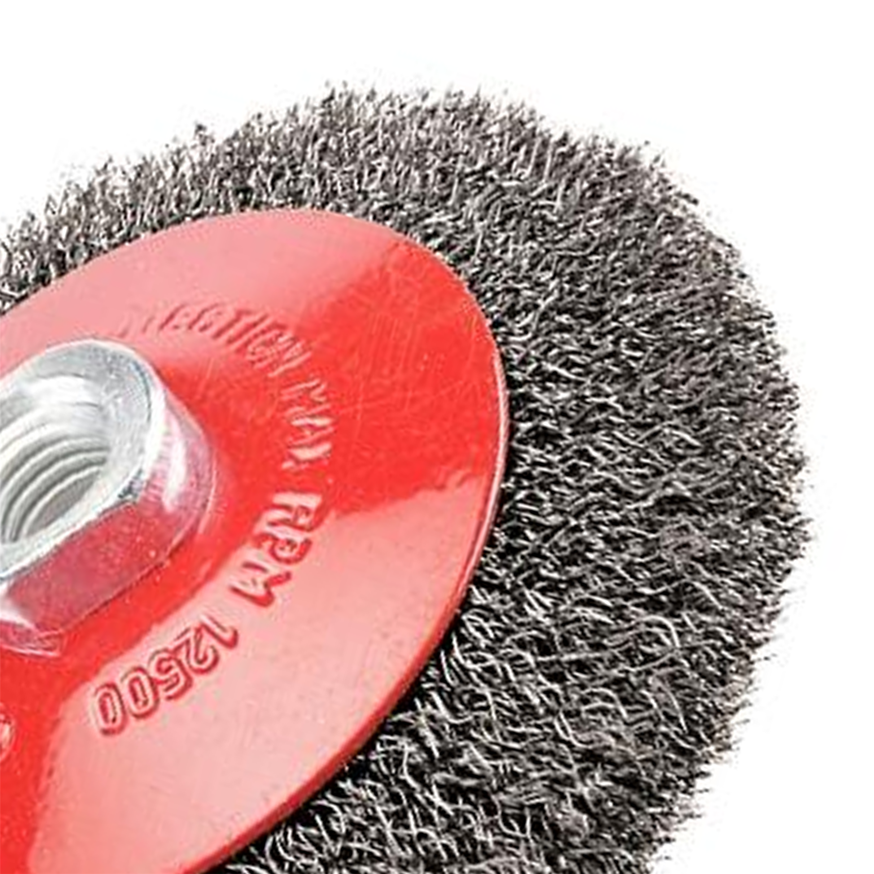 115mm Rotary Steel Wire Brush Crimp Bevel Wheel Cup Angle Grinder M14 DIY