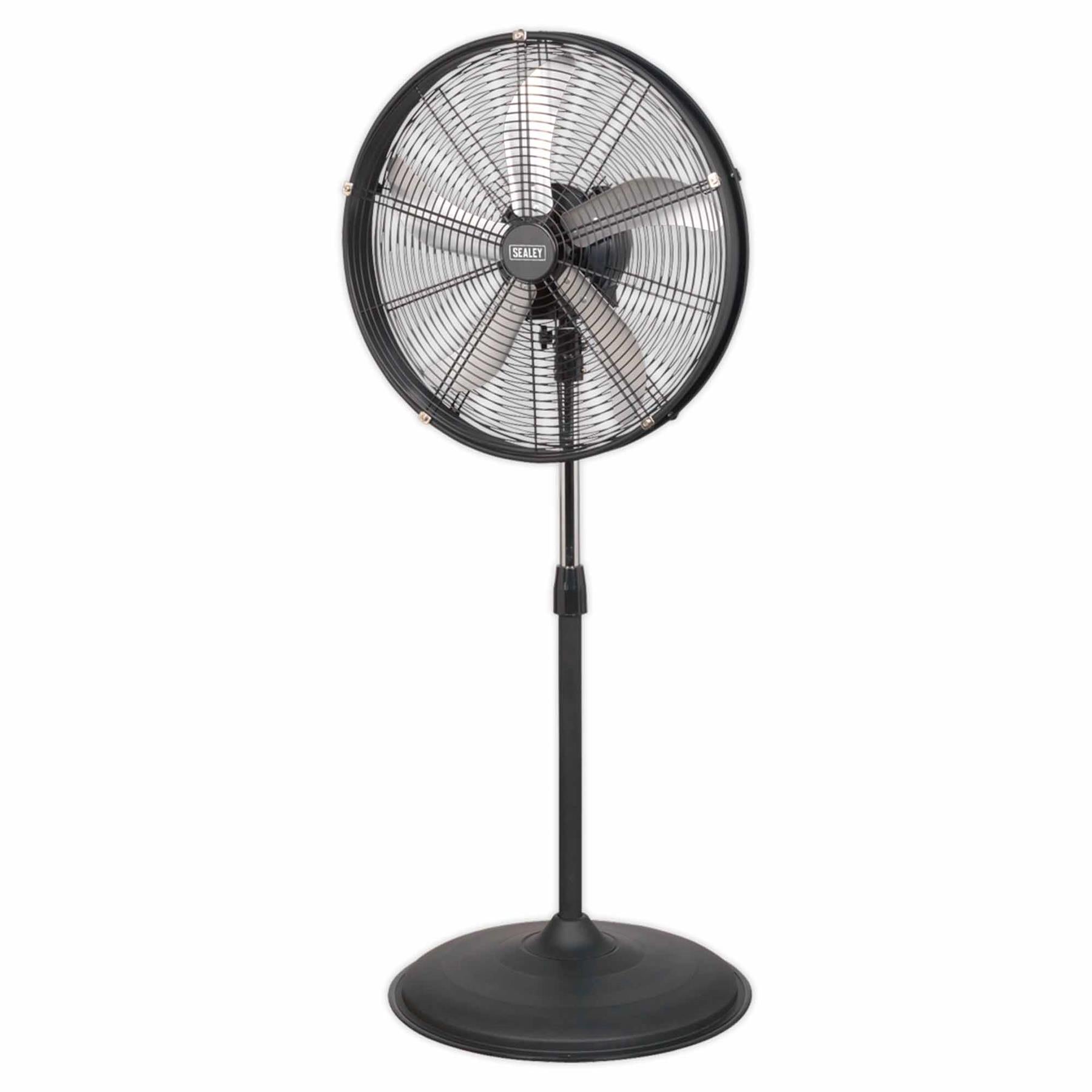 Sealey Industrial High Velocity Oscillating Pedestal Fan 20" 230V