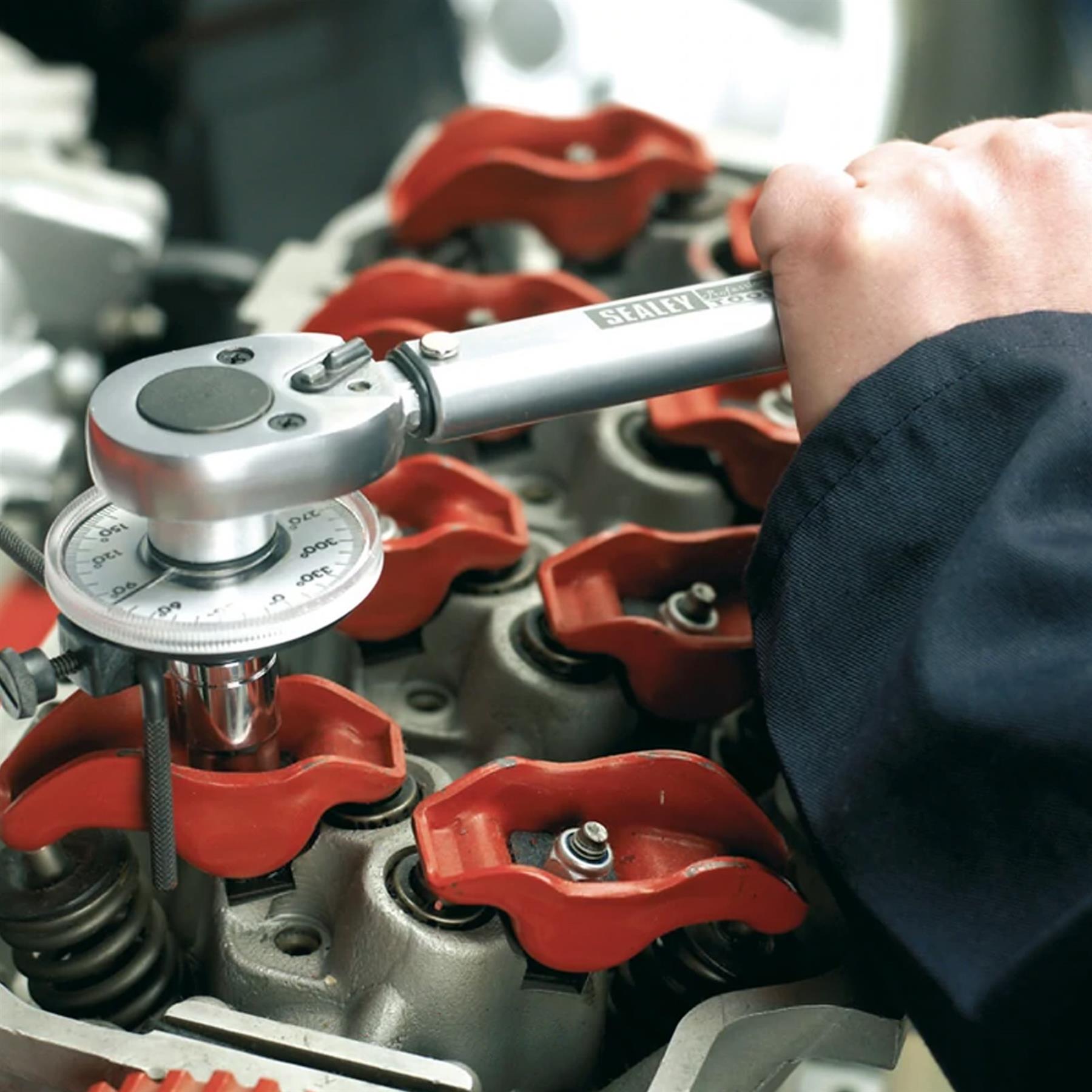 Sealey Micrometer Torque Wrench 1/2"Sq Drive Calibrated