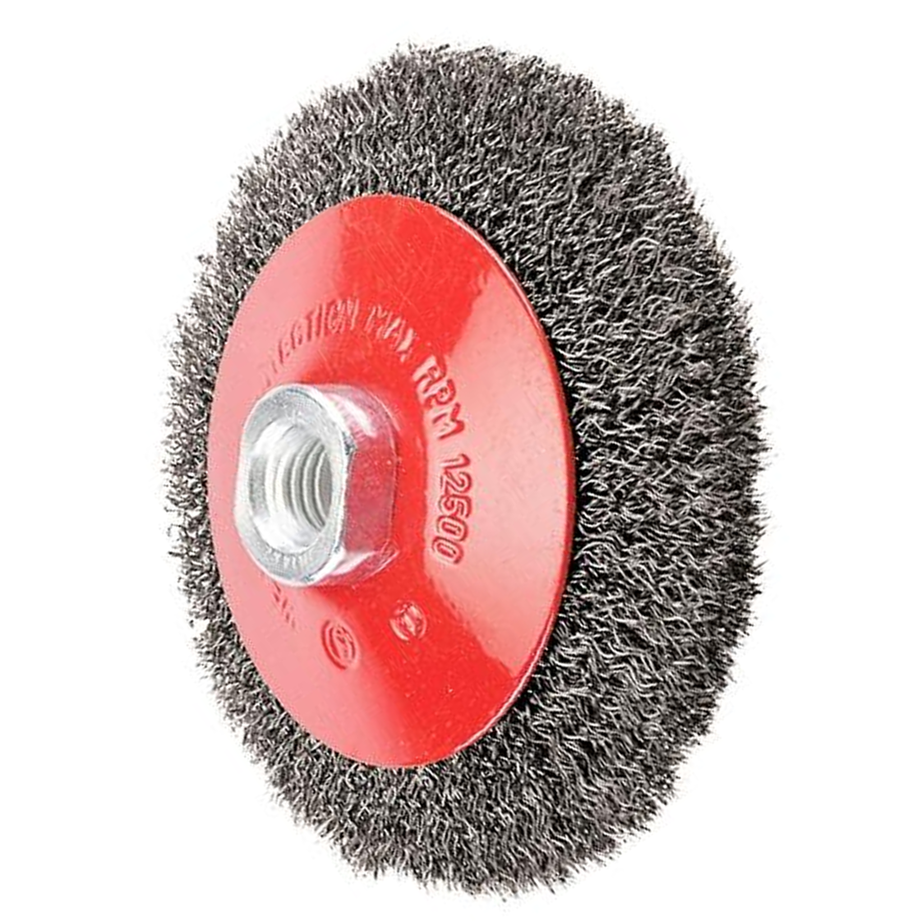 115mm Rotary Steel Wire Brush Crimp Bevel Wheel Cup Angle Grinder M14 DIY