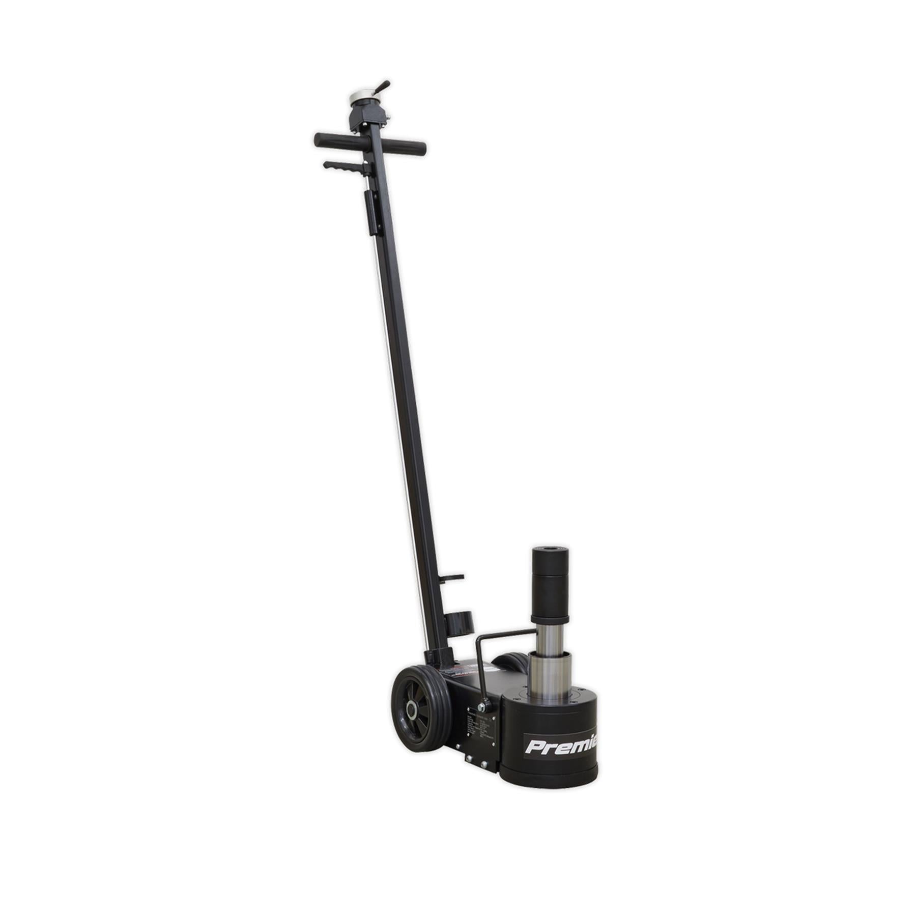 Sealey Air Operated Jack 15-30tonne Telescopic - Lifting Heavy Plant & Tractors