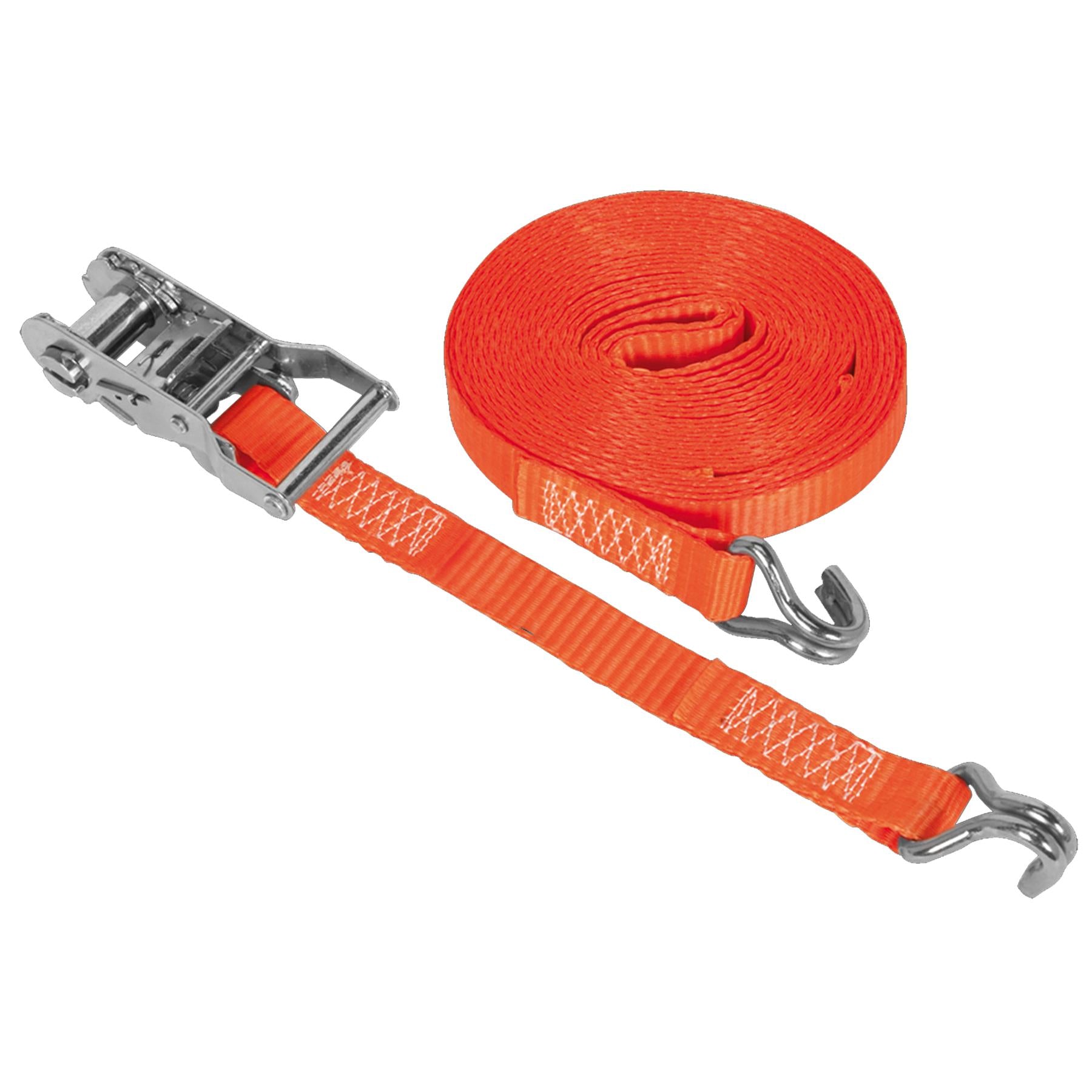 Sealey Ratchet Tie Down 25mm x 6m Poly Web 1500kg Load Test