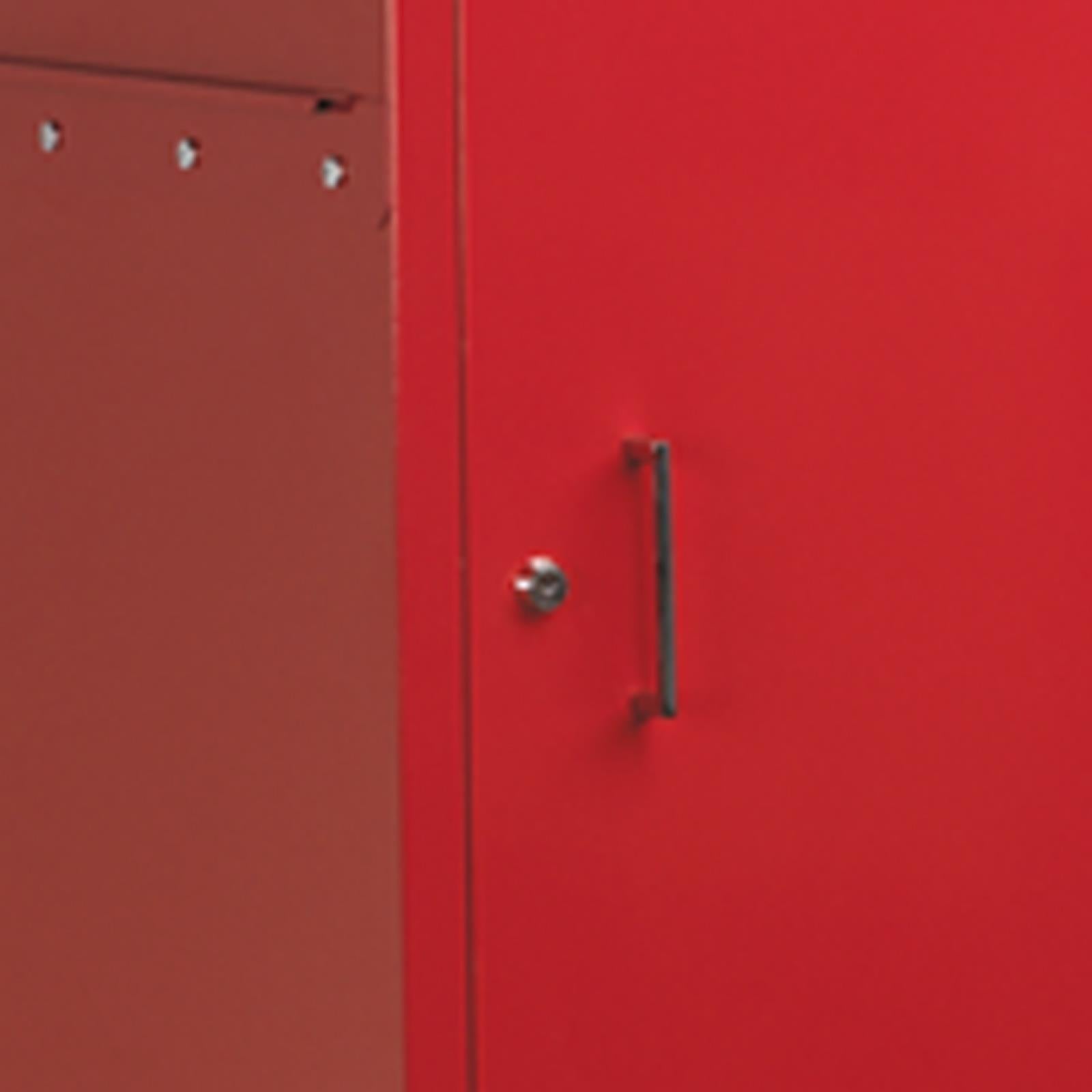 Sealey AP33519 Steel Metal Tool Box Hang On Locker Side Cabinet Red c/w Drawer