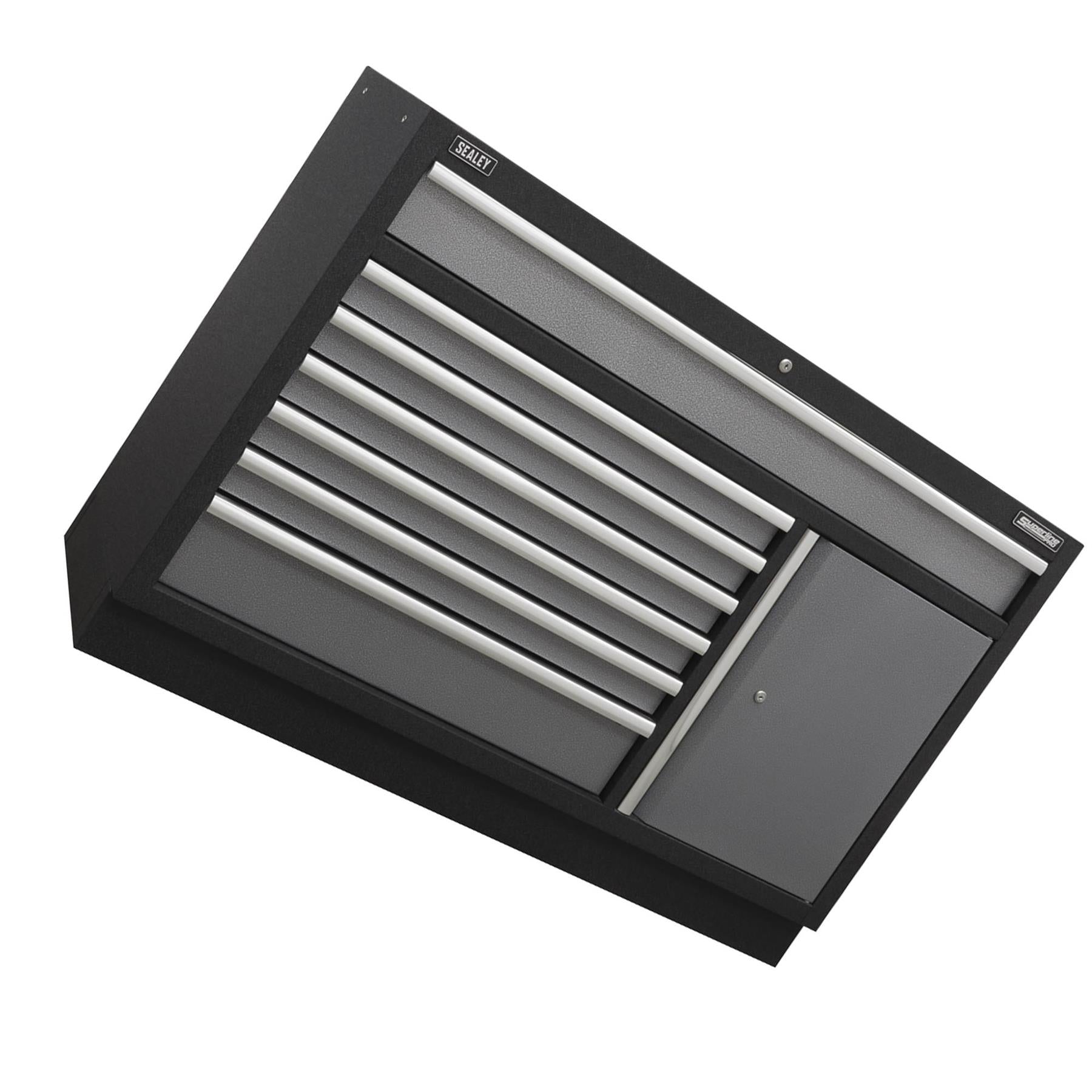 Sealey Modular 7 Drawer Floor Cabinet Aluminium drawer pulls 1360mm