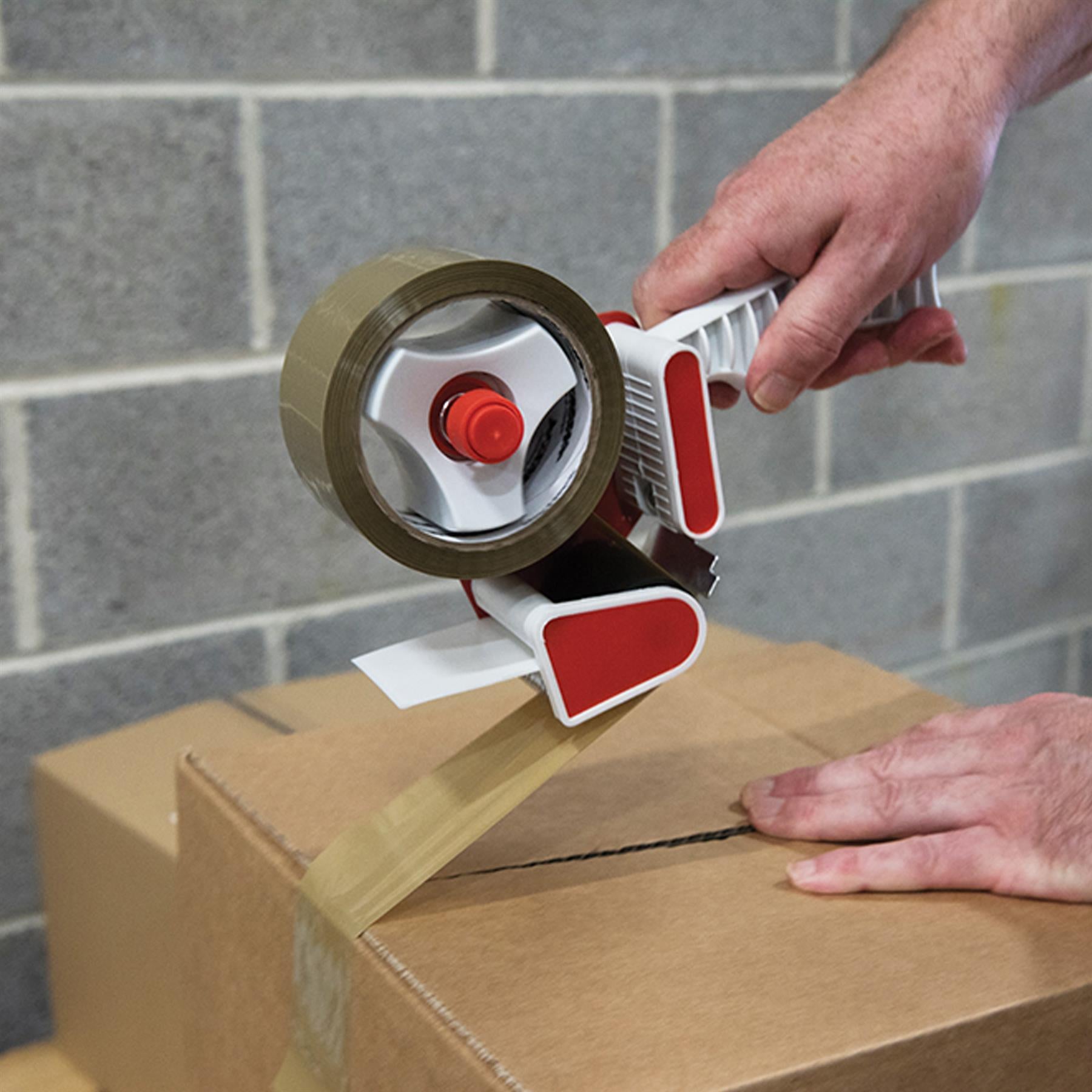 Lightweightpacking Tape Dispenser - Plastic And Steel Pistol Grip 50mm X 66mm