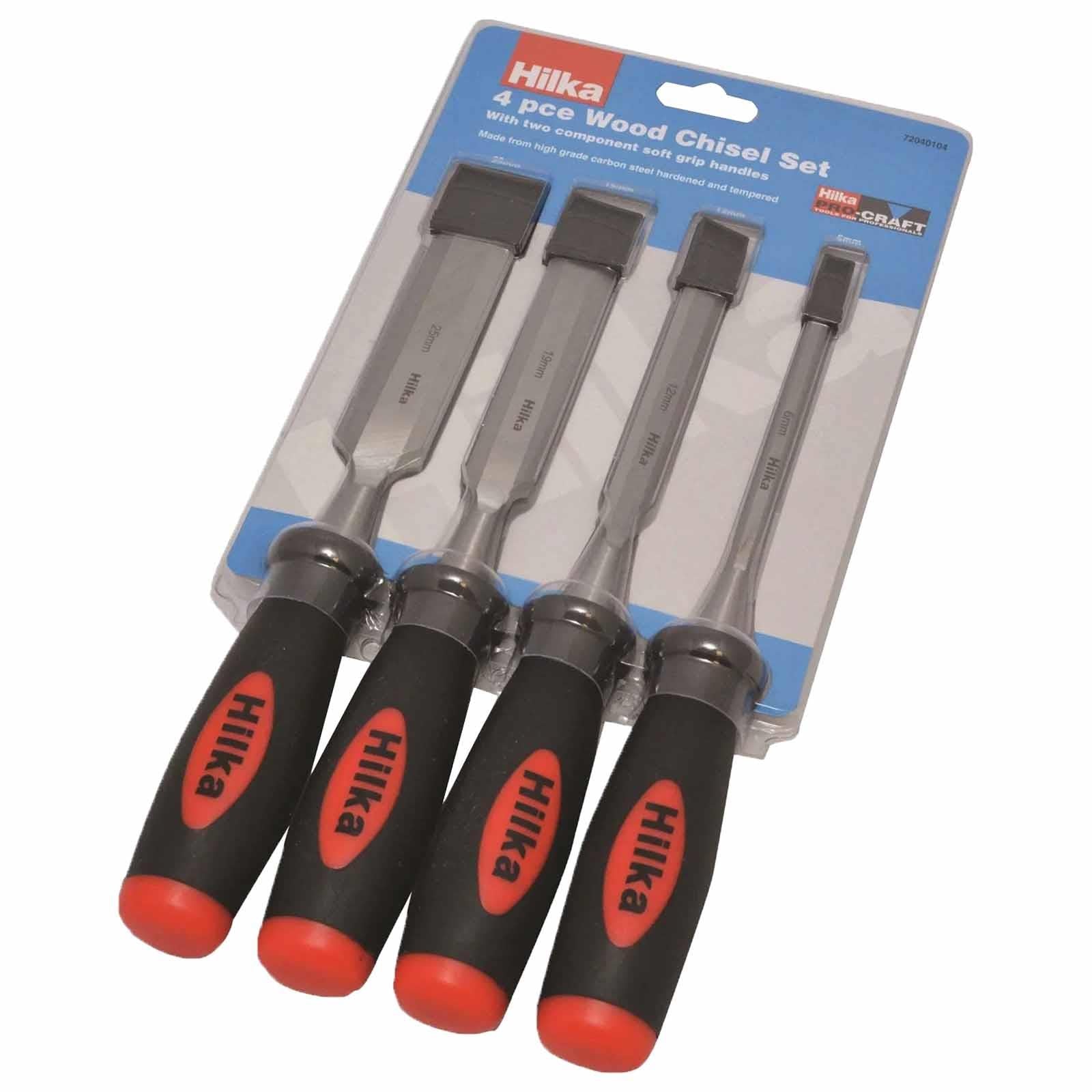 Wood Chisel Set Soft Grip