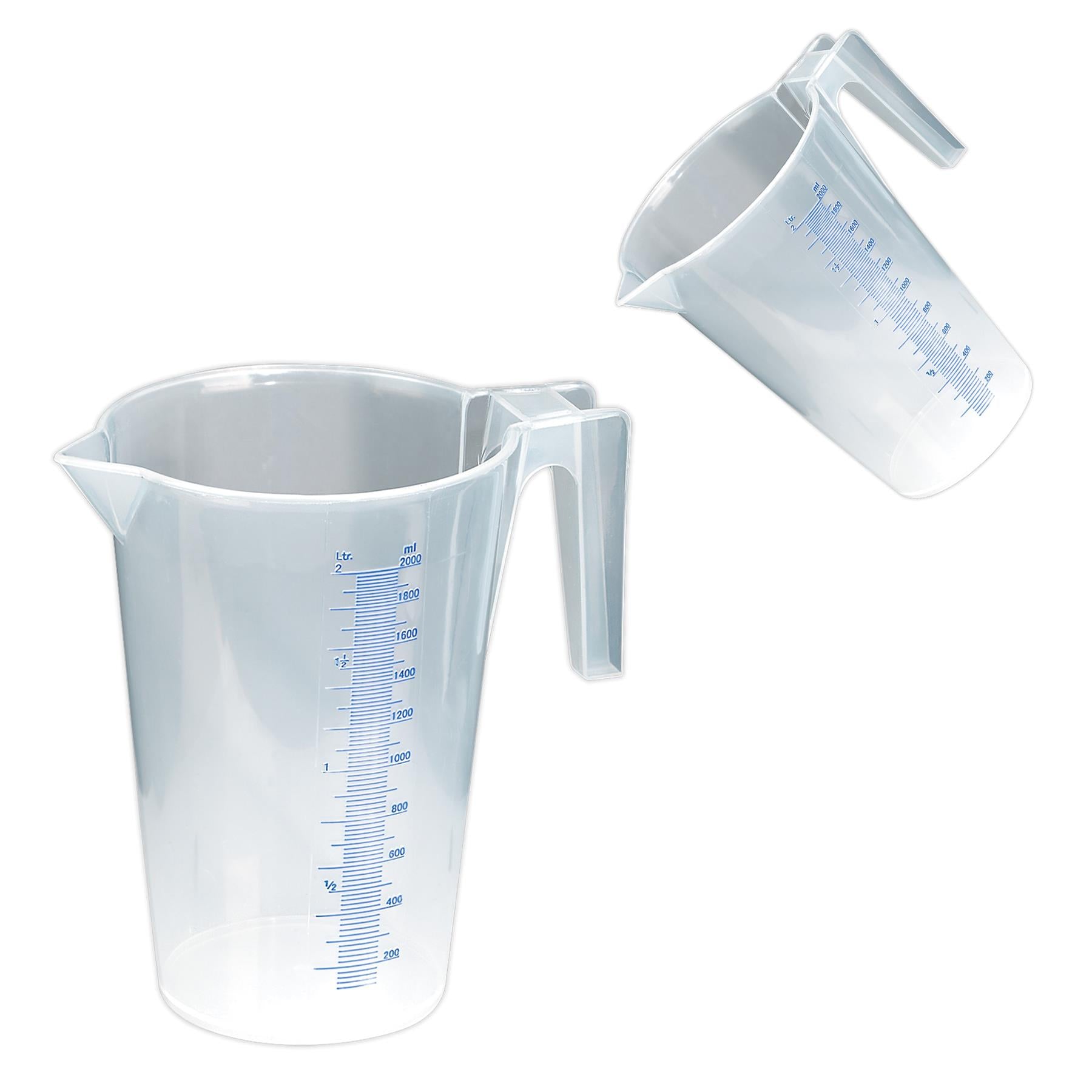 Sealey Measuring Jug Translucent 2L