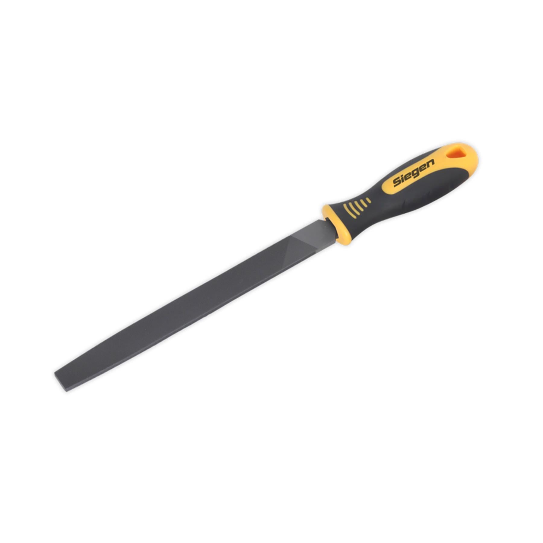 Sealey File Set 4pc 200mm Soft Grip Handles