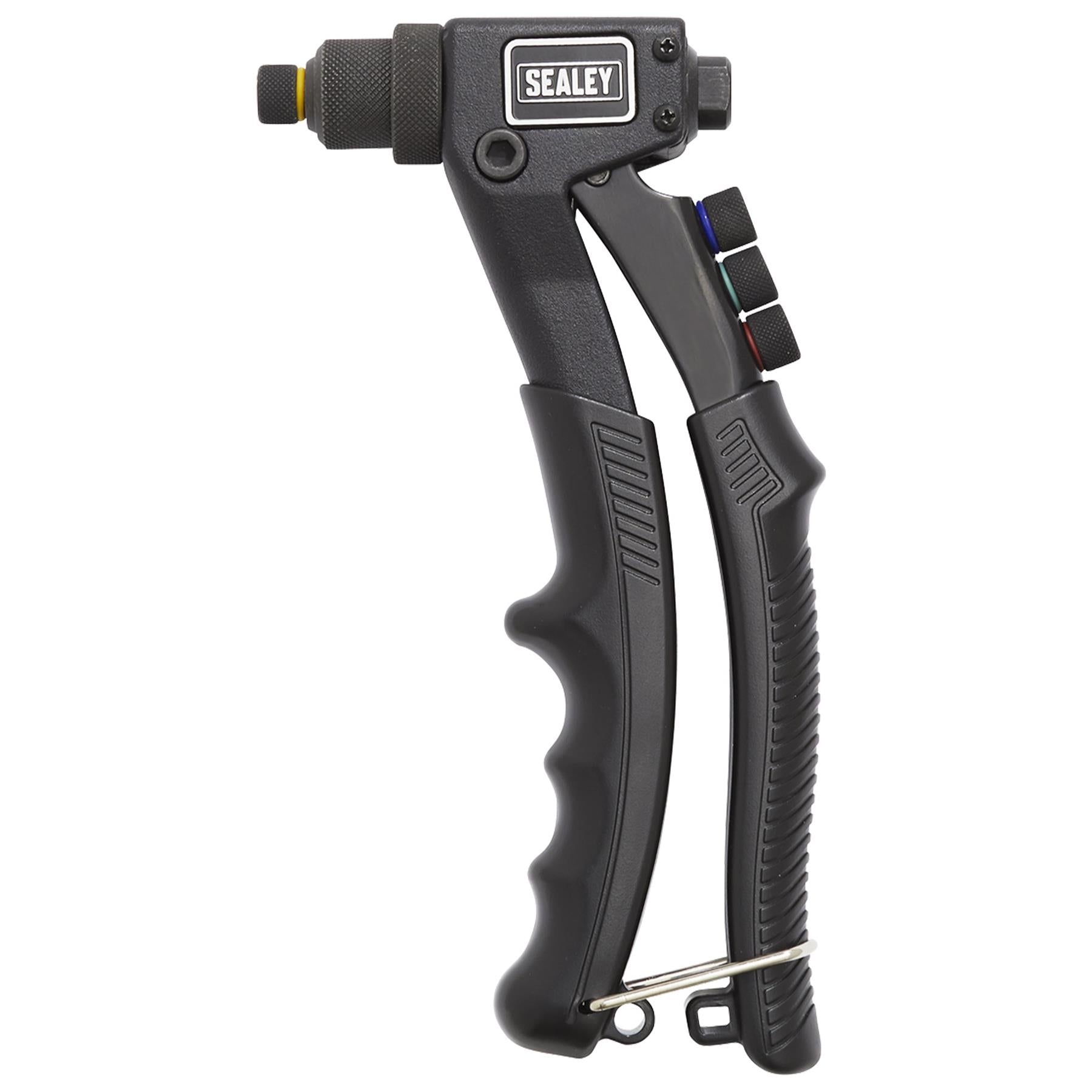 Sealey 4 Nozzle Riveter Hand Pop Rivet Gun Tool Car Body Repair Tool AK3987