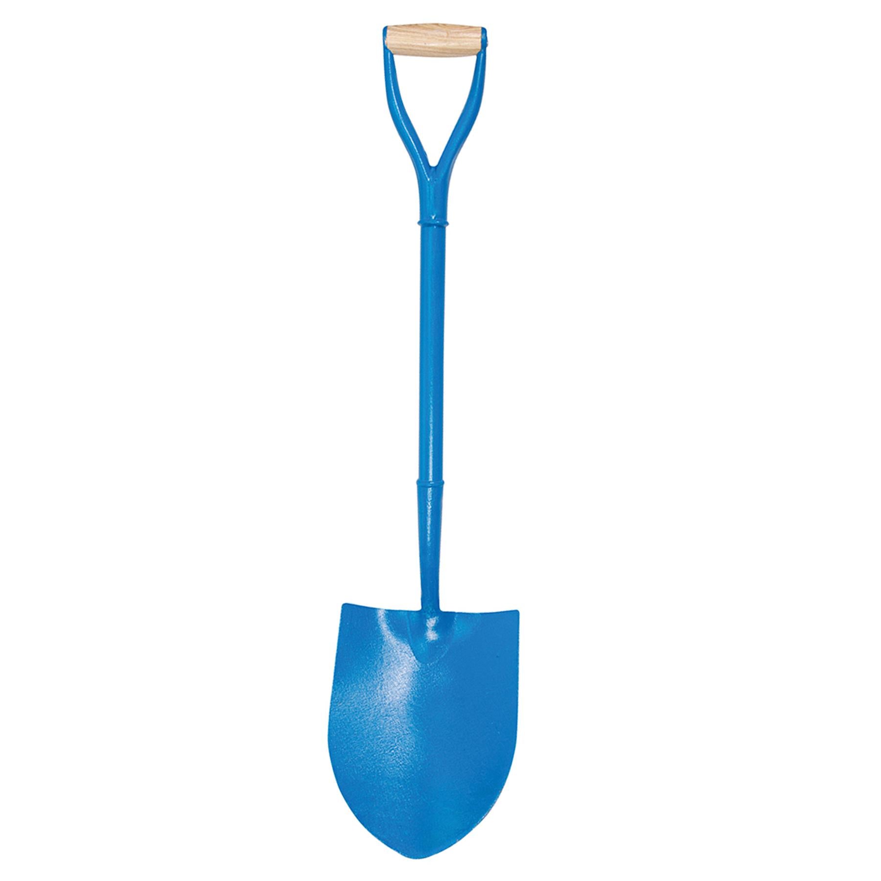 Forged Round Mouth Shovel 1100mm - Gardening Tool Blade L X W: 310 X 230mm