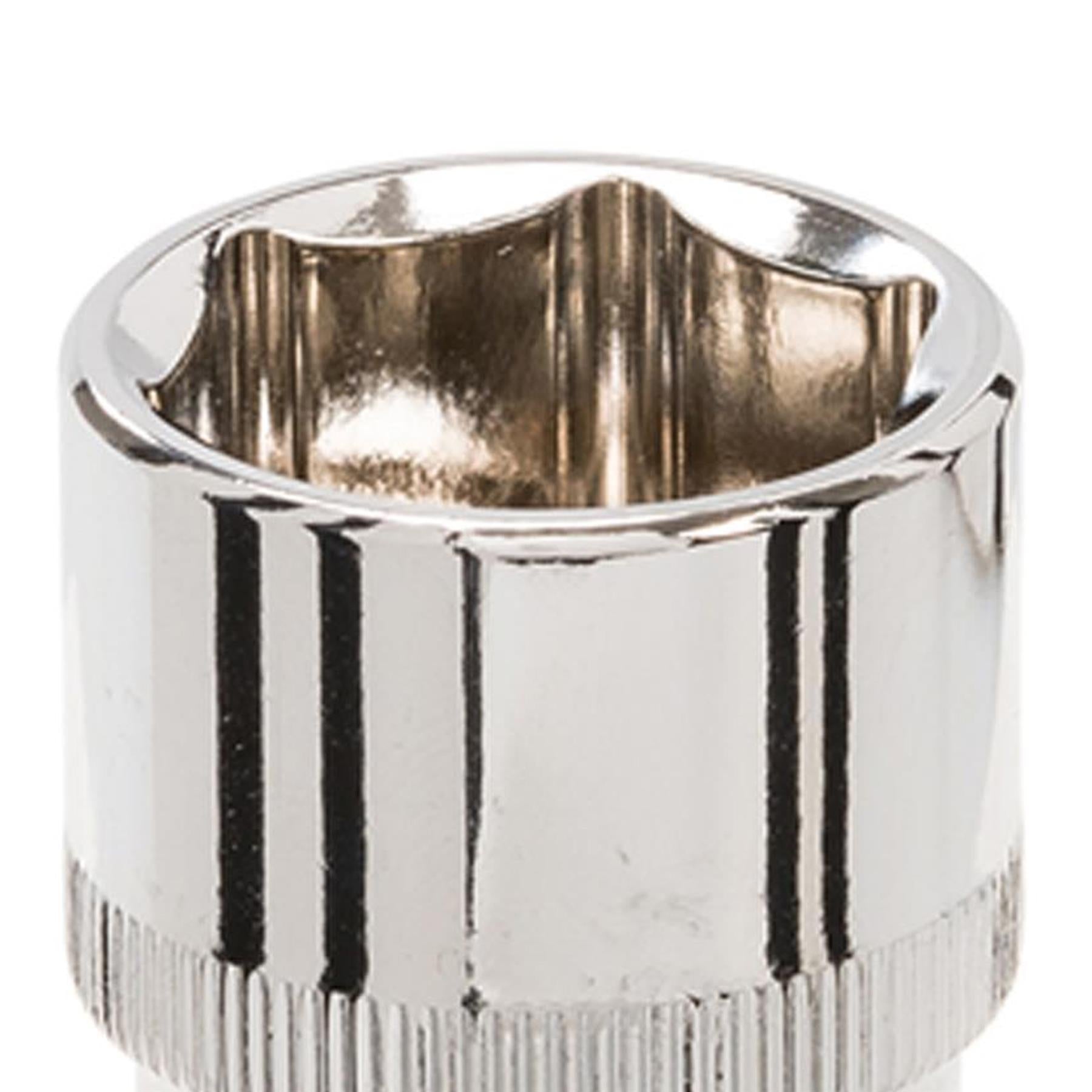 Socket 1/2" Drive Metric Hex Square 22mm Individual Hex Polished Crv Quality