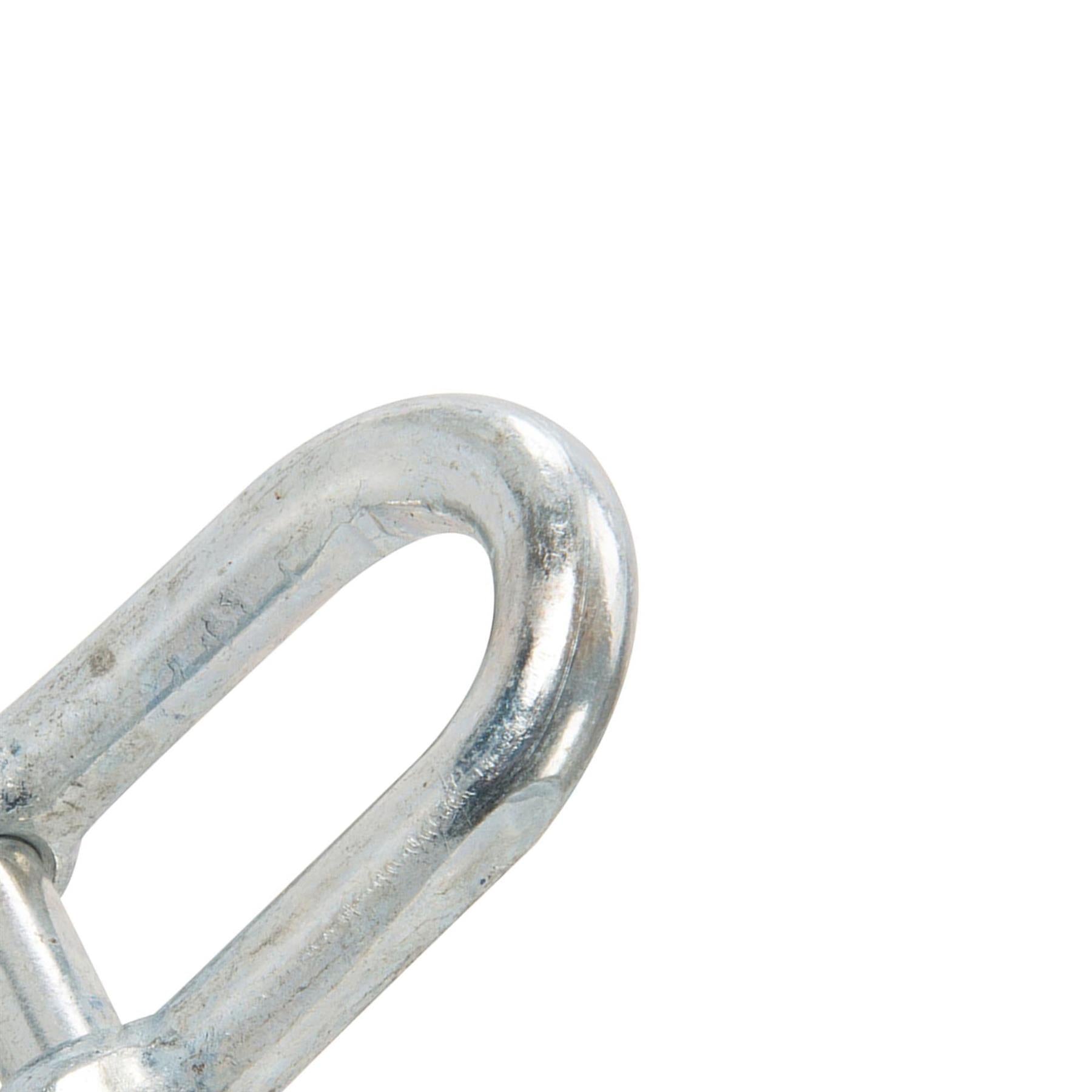 D Shackle M10 1pc Galvanised Steel Lifting Towing Rigging Pin Loop