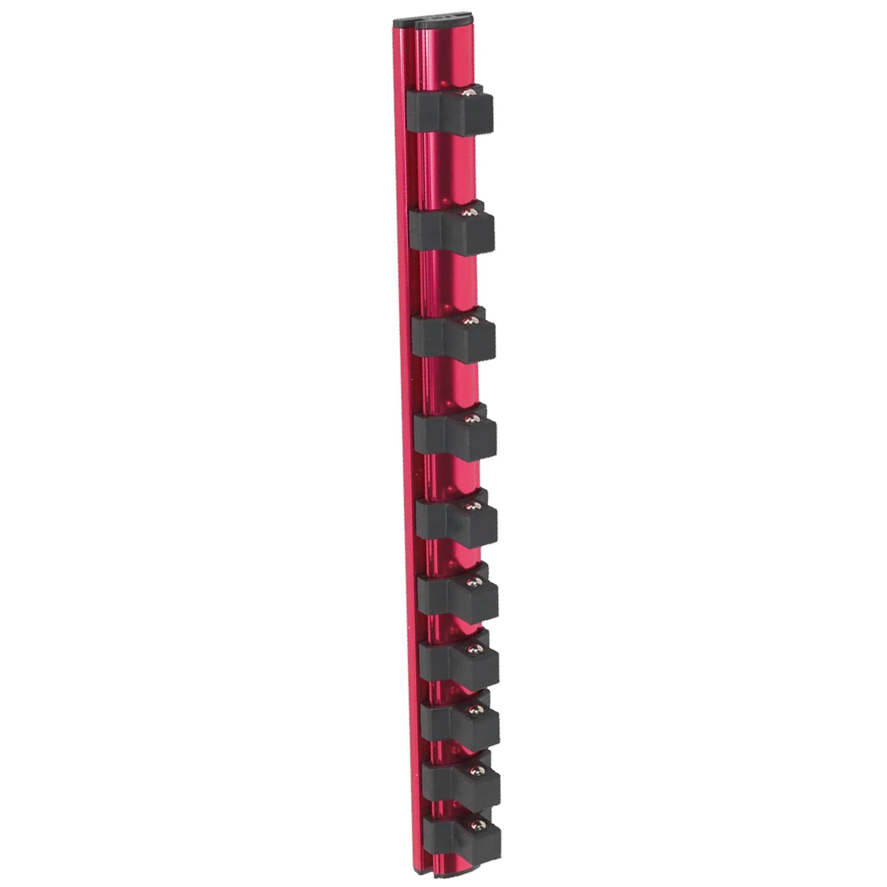 Sealey Socket Retaining Rail Magnetic 1/2"Sq Drive 10 Clips