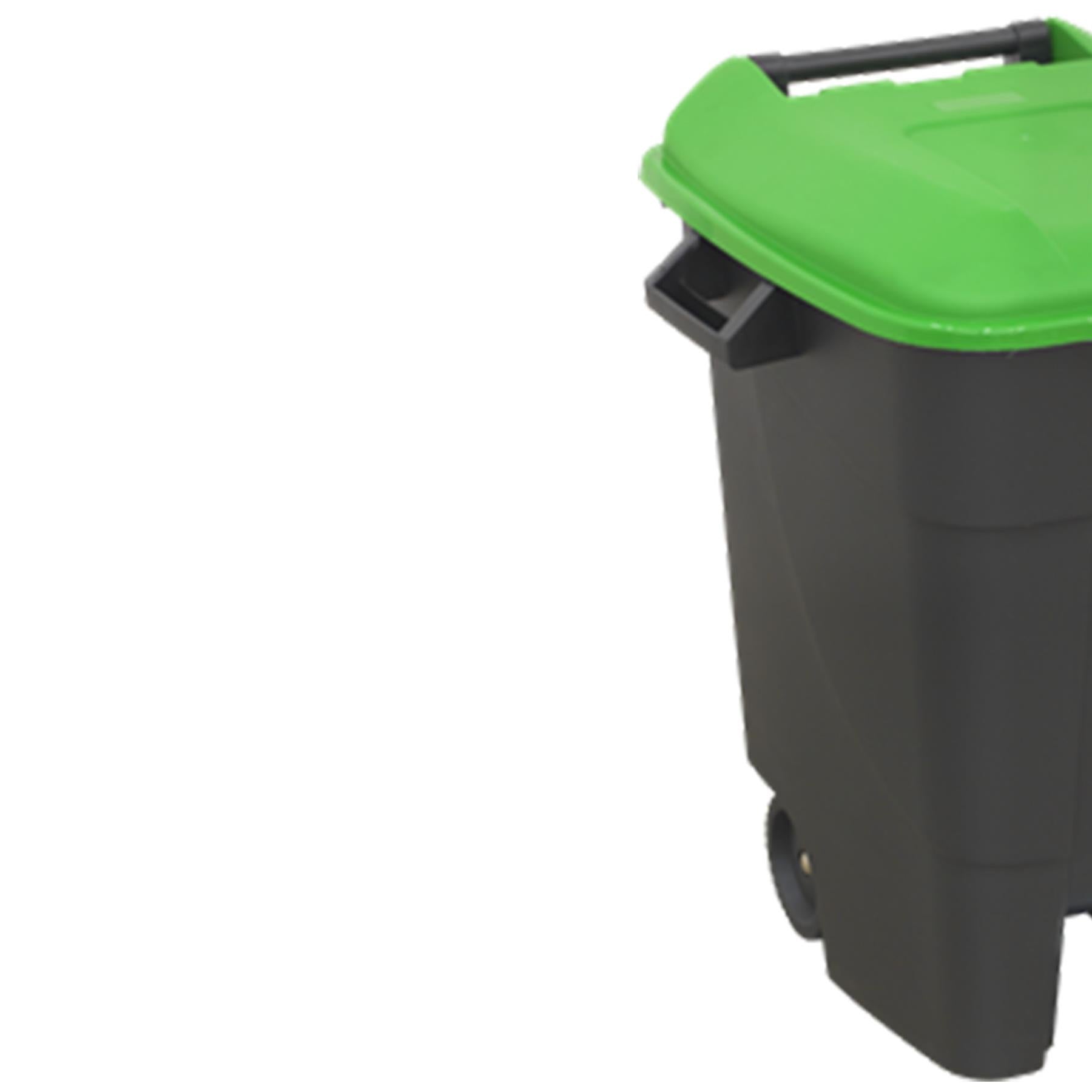Sealey Refuse/Wheelie Bin 100L - Green