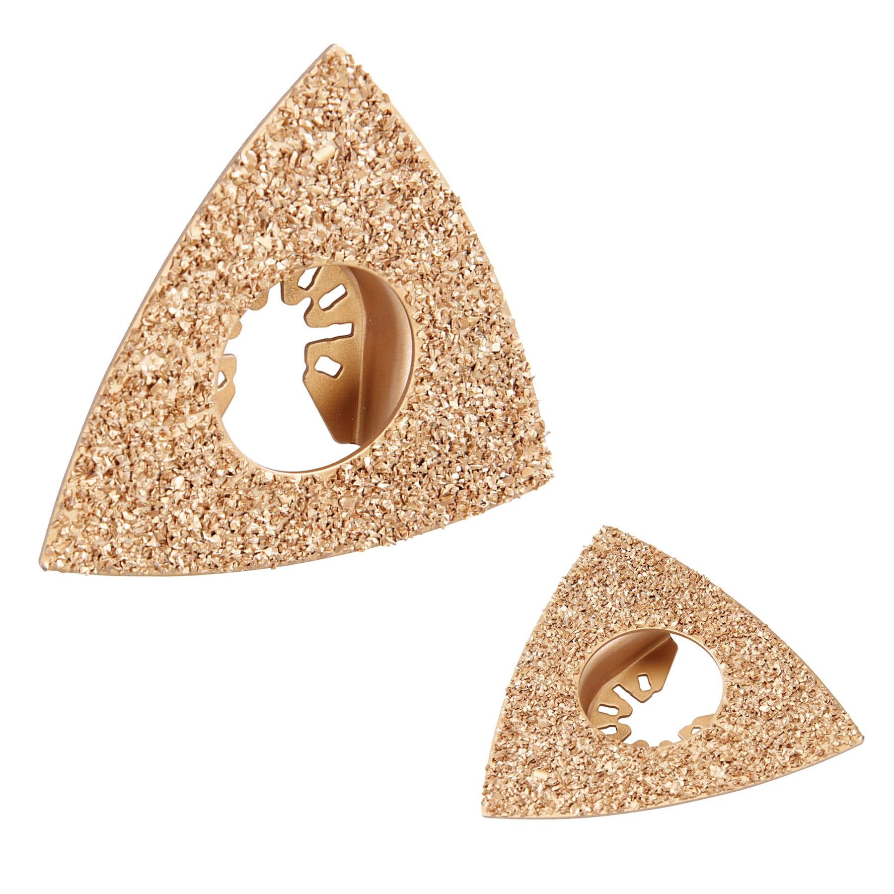Triangular Carbide Rasp 80mm Universal Open-Backed Design Heavy Duty Tool