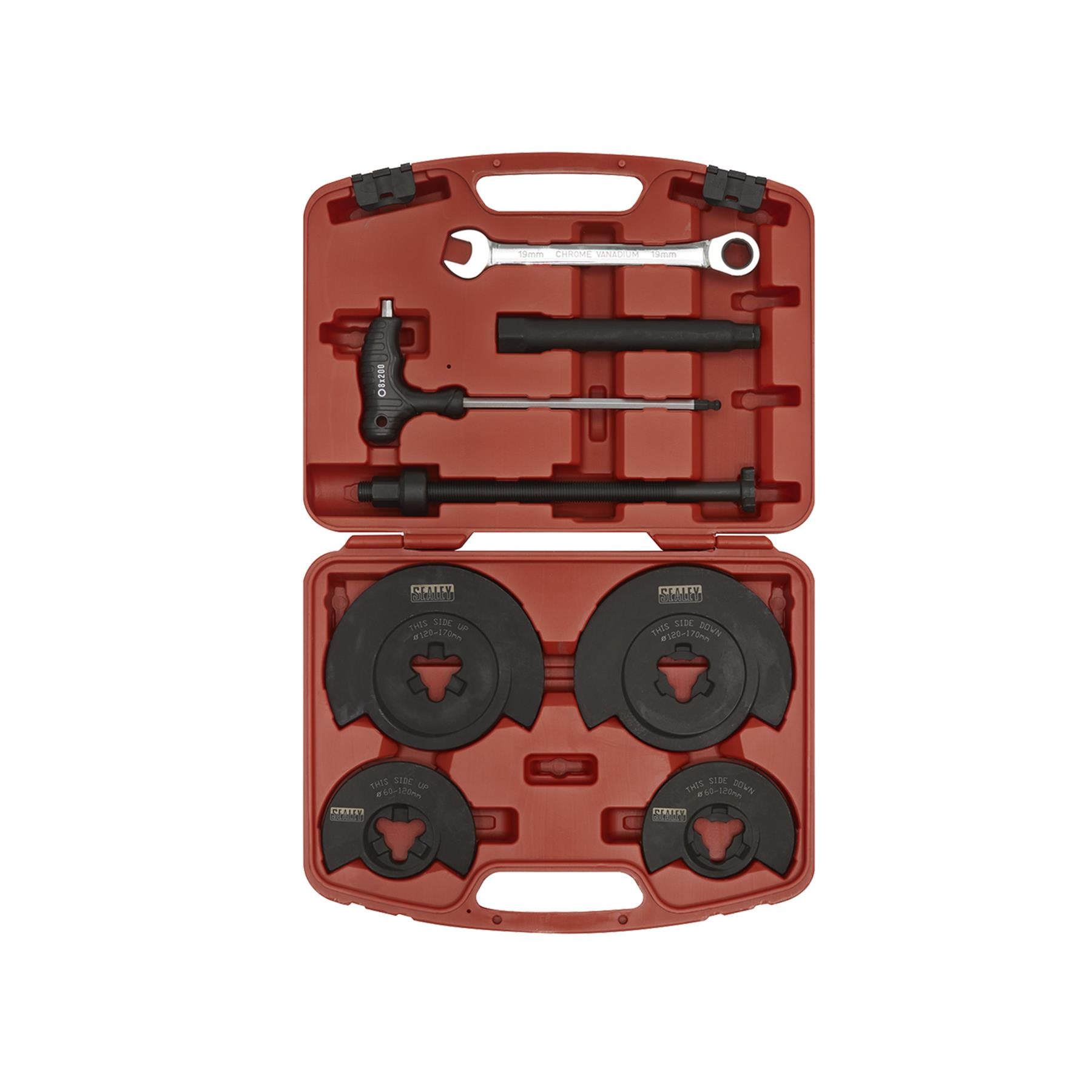 Sealey Coil Spring Compressor - Wishbone Suspension 1000kg
