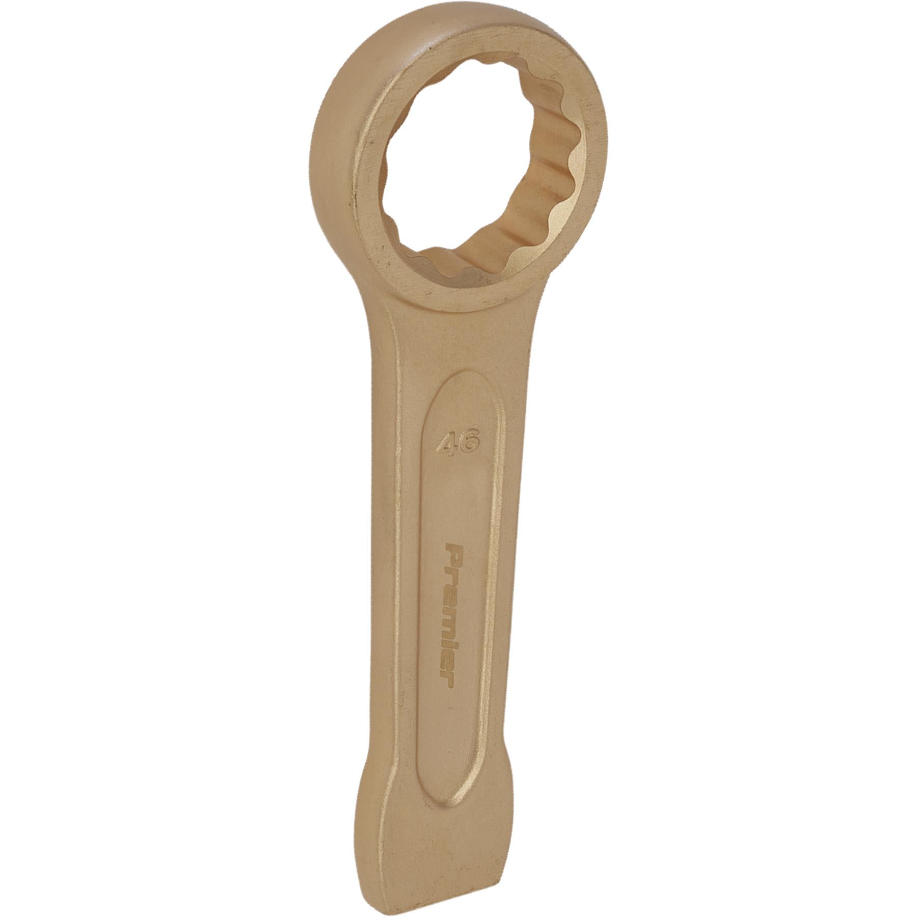Sealey Slogging Spanner Ring End 46mm - Non-Sparking Beryllium Copper
