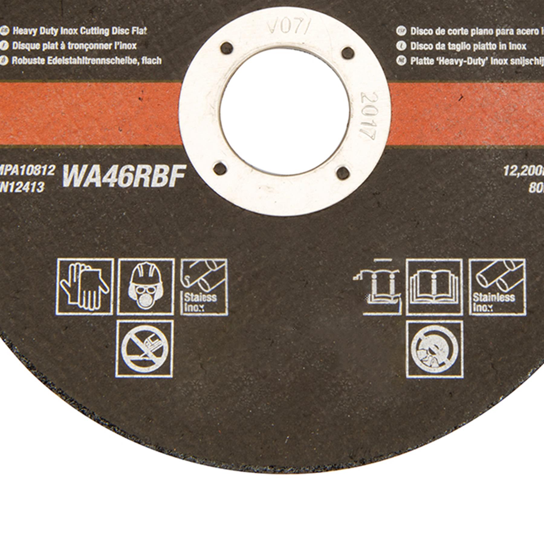 125 x 1.2 x 22.23mm Sanding Sheet Discs-Hole Punch Aluminium Oxide Hook Loop