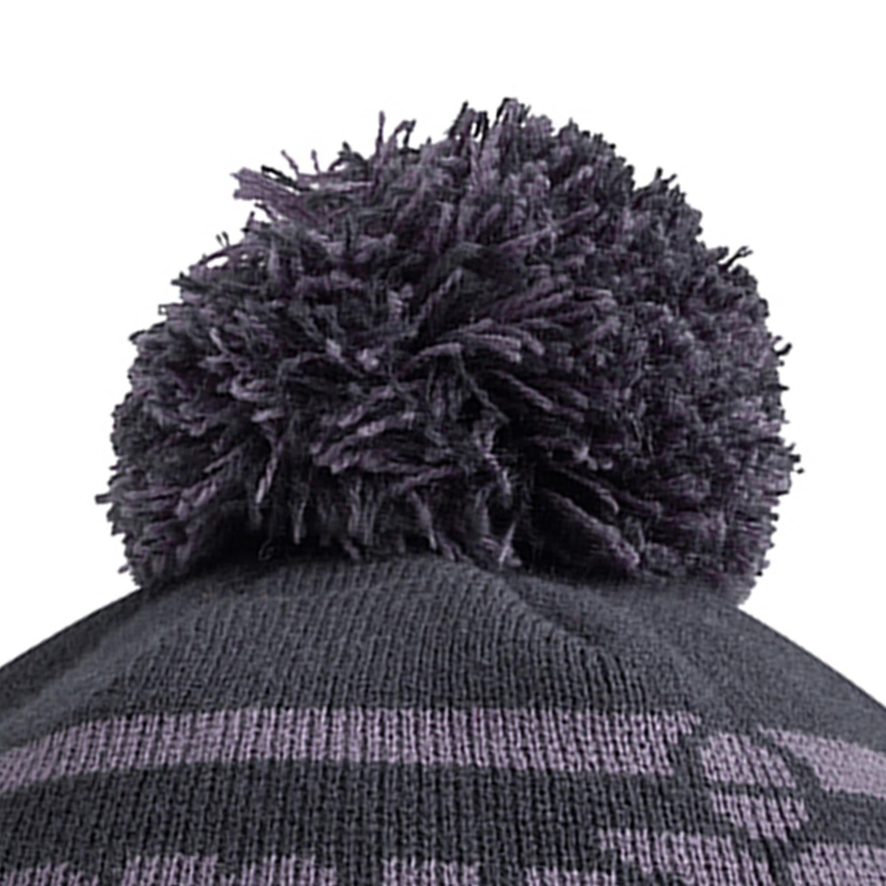 Scruffs Trade Bobble Hat Navy With Soft Padded