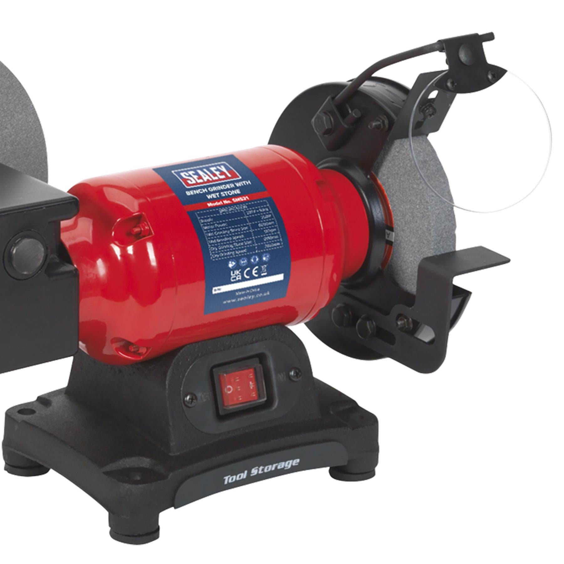 Sealey Bench Grinder Wet & Dry 200/150mm 250W/230V