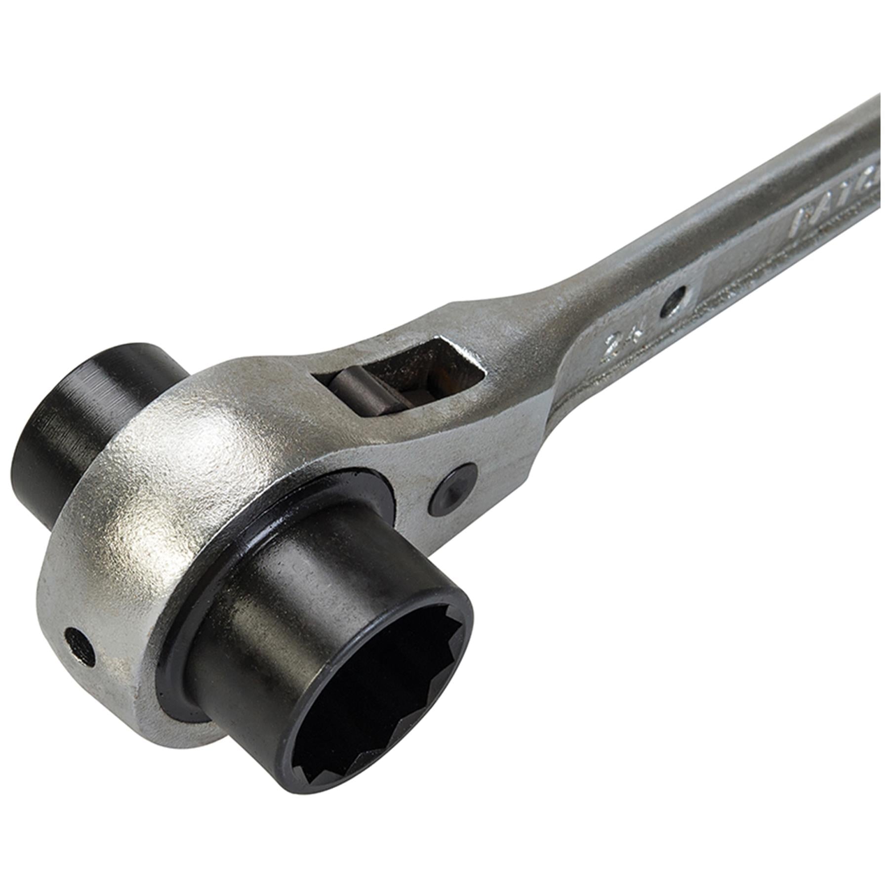 King Dick Heavy Duty Ratchet Podger Scaffolding Spanners Metric 19 x 24mm Heads
