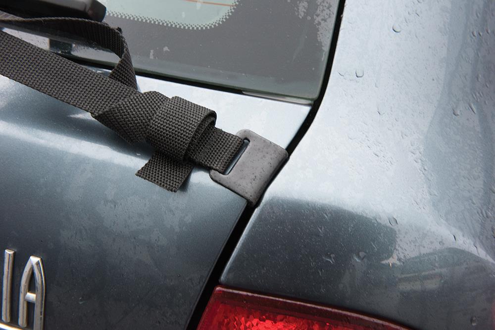 Bike Rack With Nylon Bike Strap 6 X Mounting Strap & 4 X Foam Pad 45Kg/3 Bikes