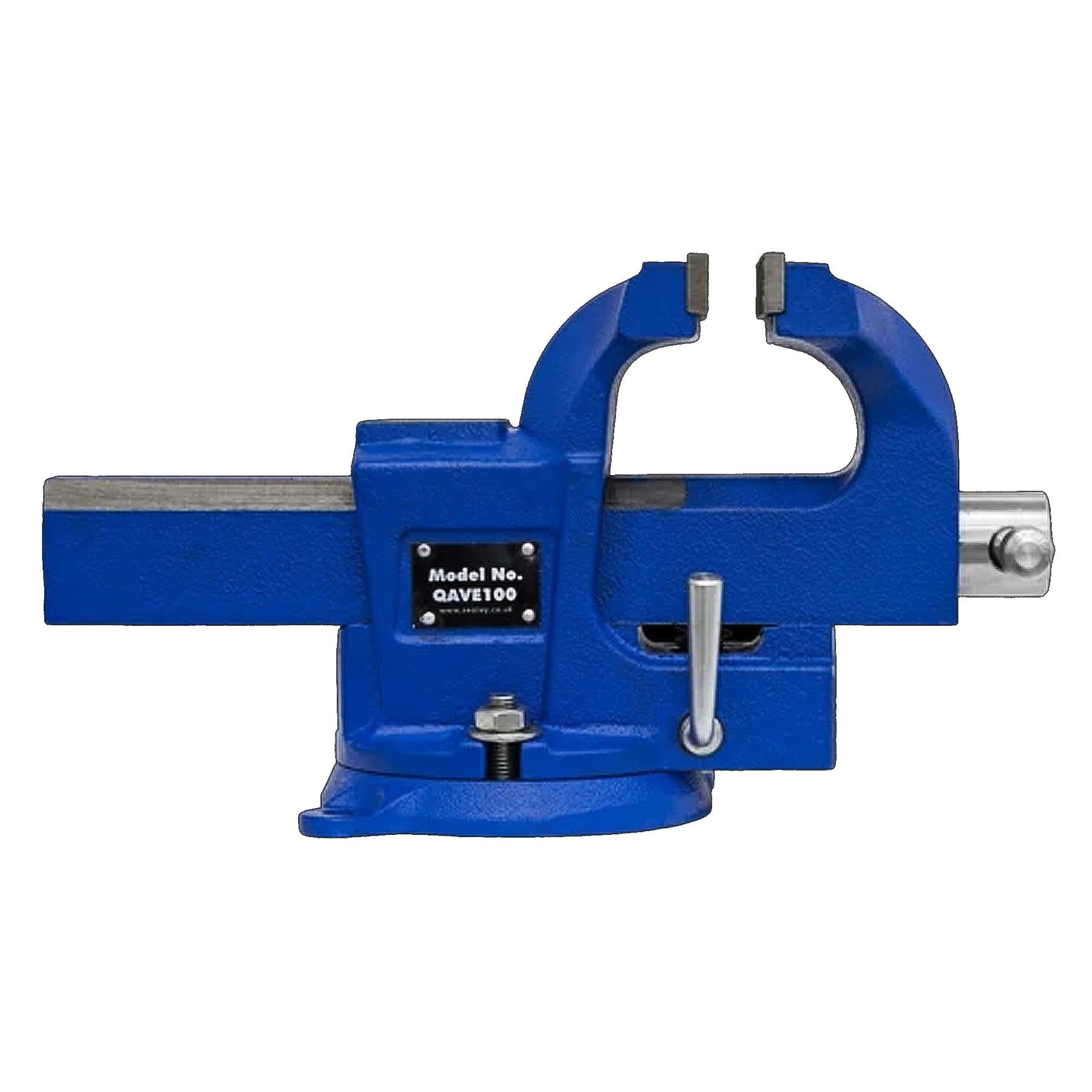 Sealey Vice 100mm Quick Action Swivel Base SG Iron