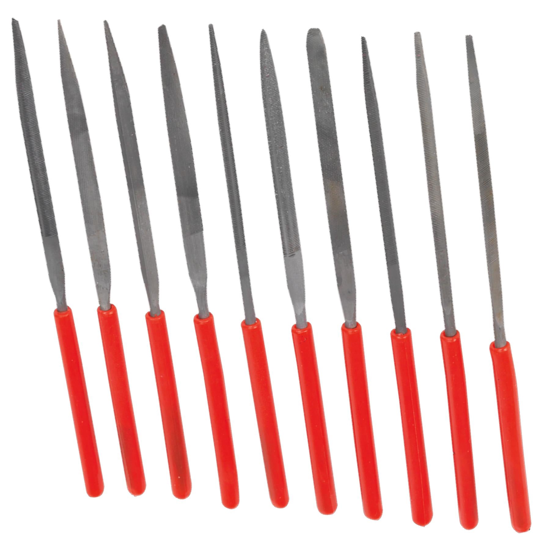 Sealey Needle File Set 10pc Extra comfort Lifetime guarantee