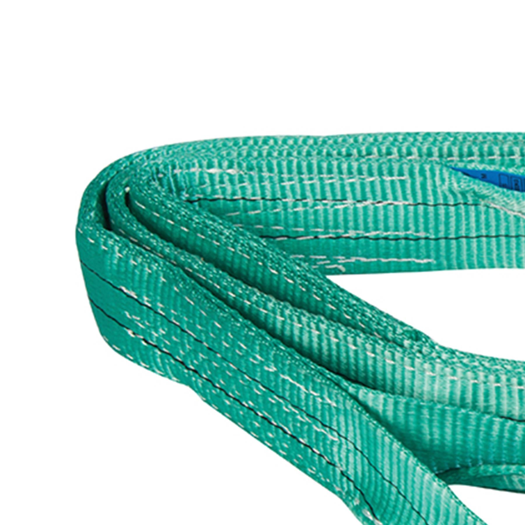 Heavy Duty Cargo Sling 2 Tonne 3M Strong Lifting Crane Strap Chemical Resistant