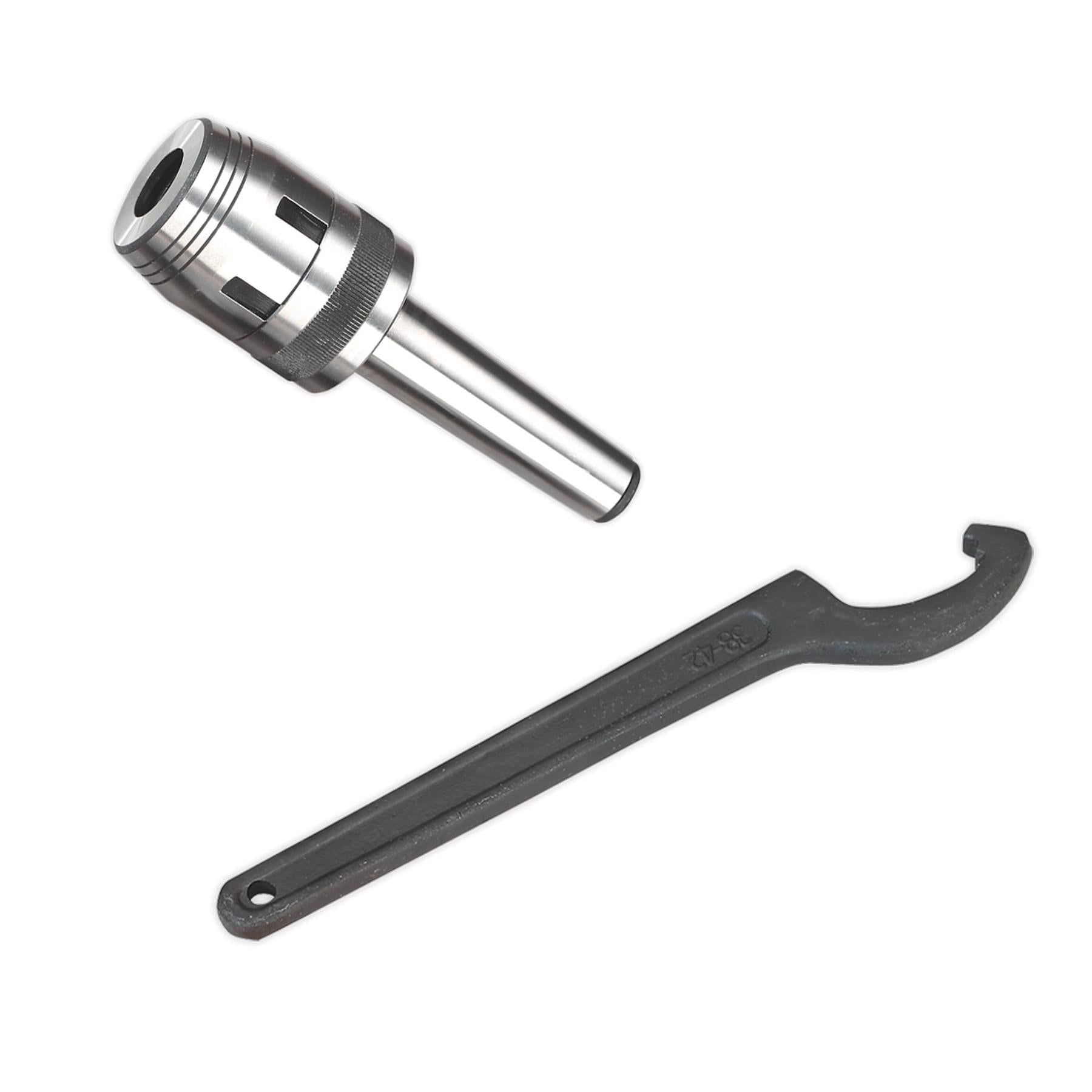 Sealey Mill Chuck Set MT3-M12 4-16mm High Quality Accessories