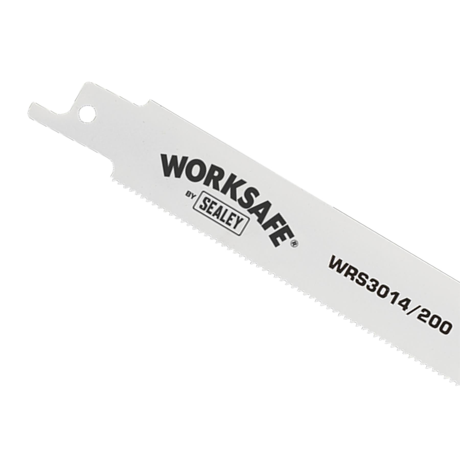Sealey Reciprocating Saw Blade 225mm 18tpi - Pack of 5