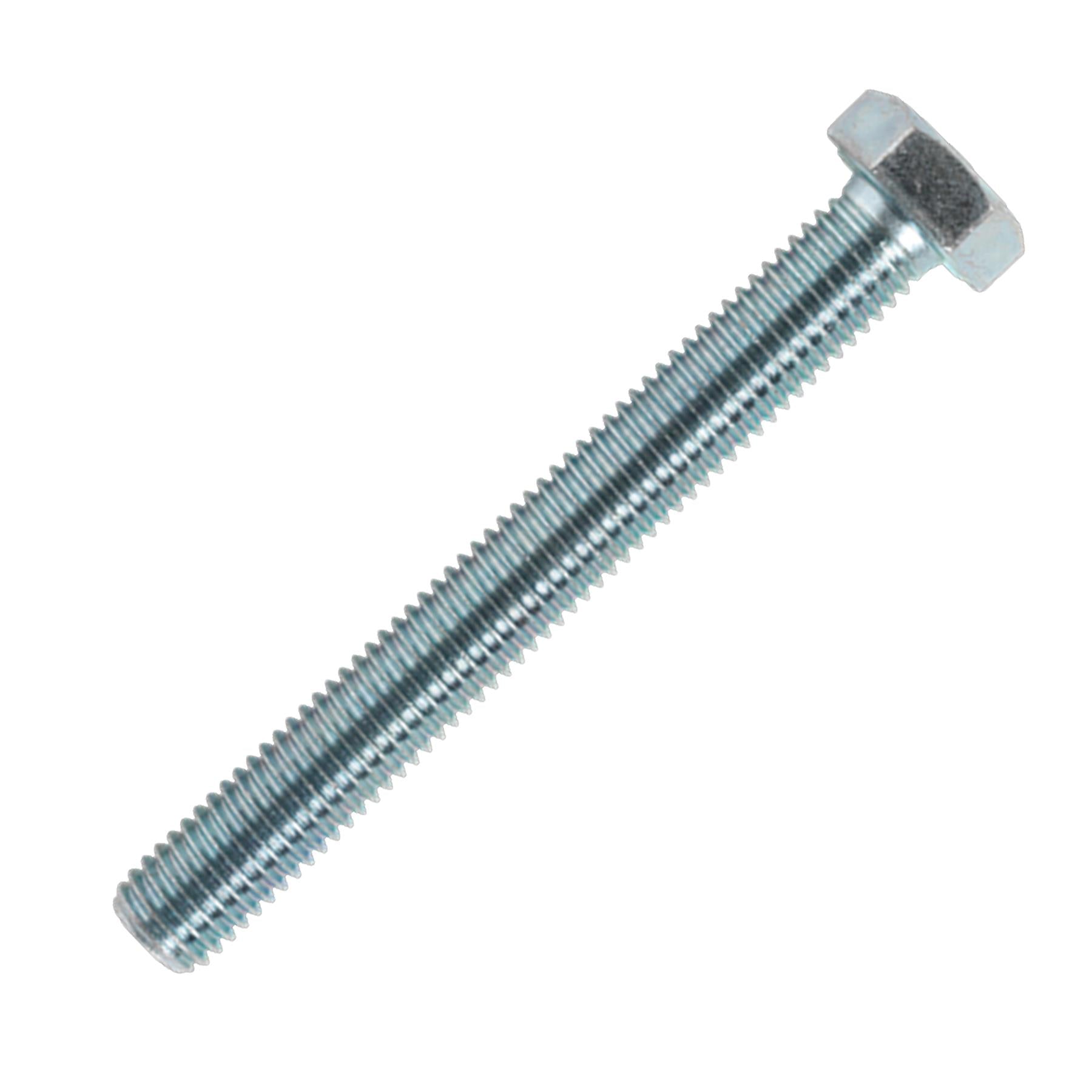 Sealey HT Setscrew M12 x 100mm 8.8 Zinc Pack of 10