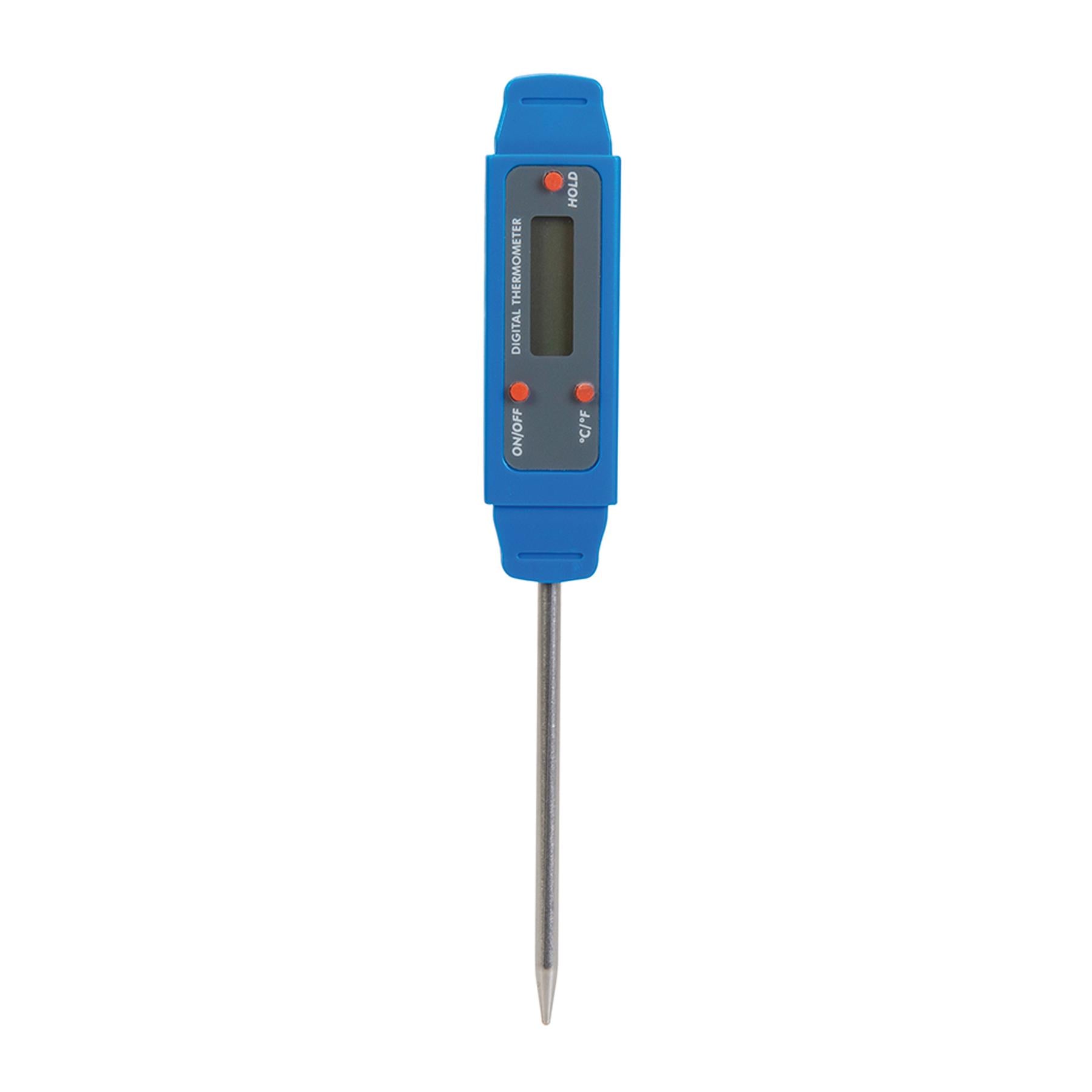 Digital Thermometer Pocket Probe Size Temp Gauge -40C To 250C Temperature