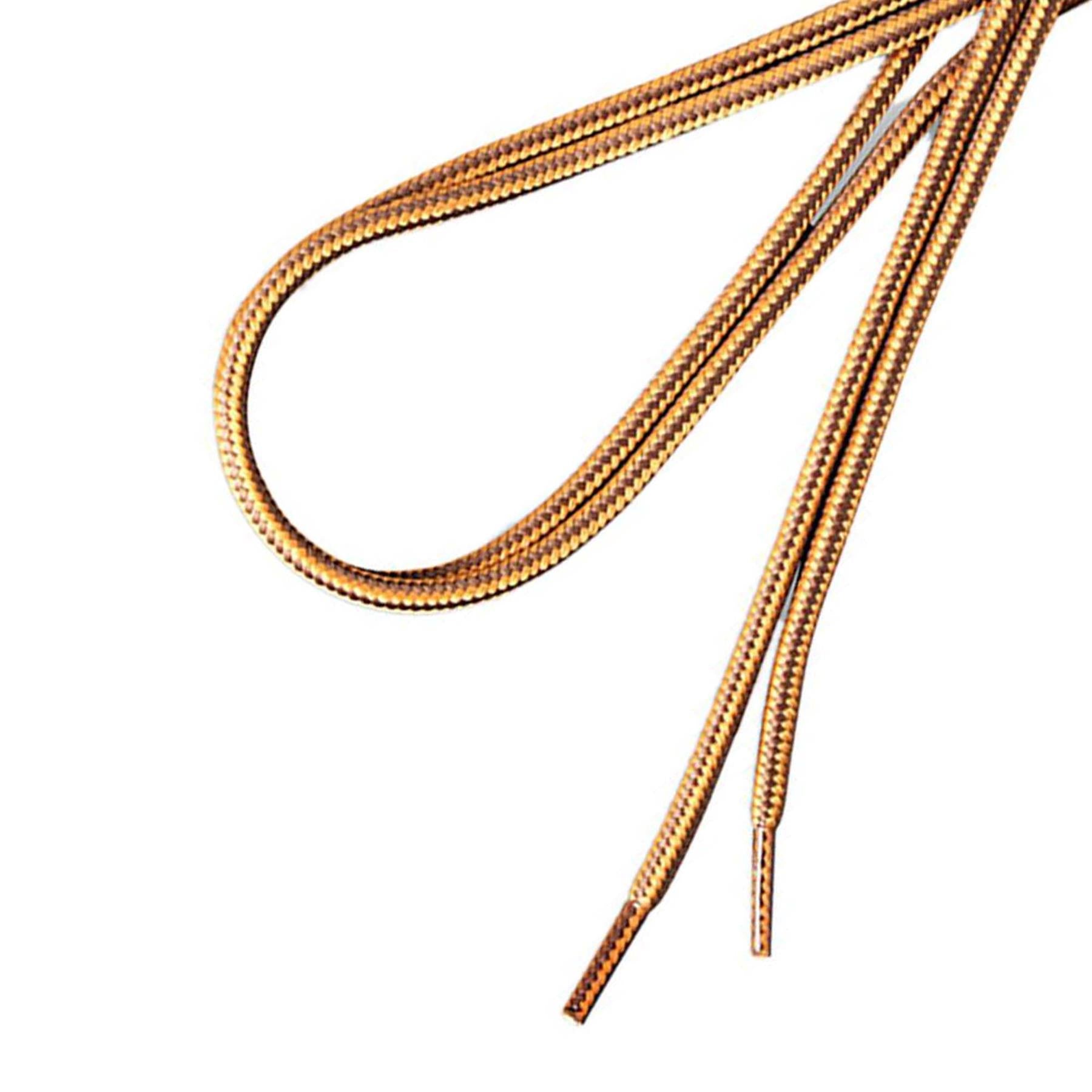 Scruffs Round Laces Yellow/Brown Hard wearing T54936