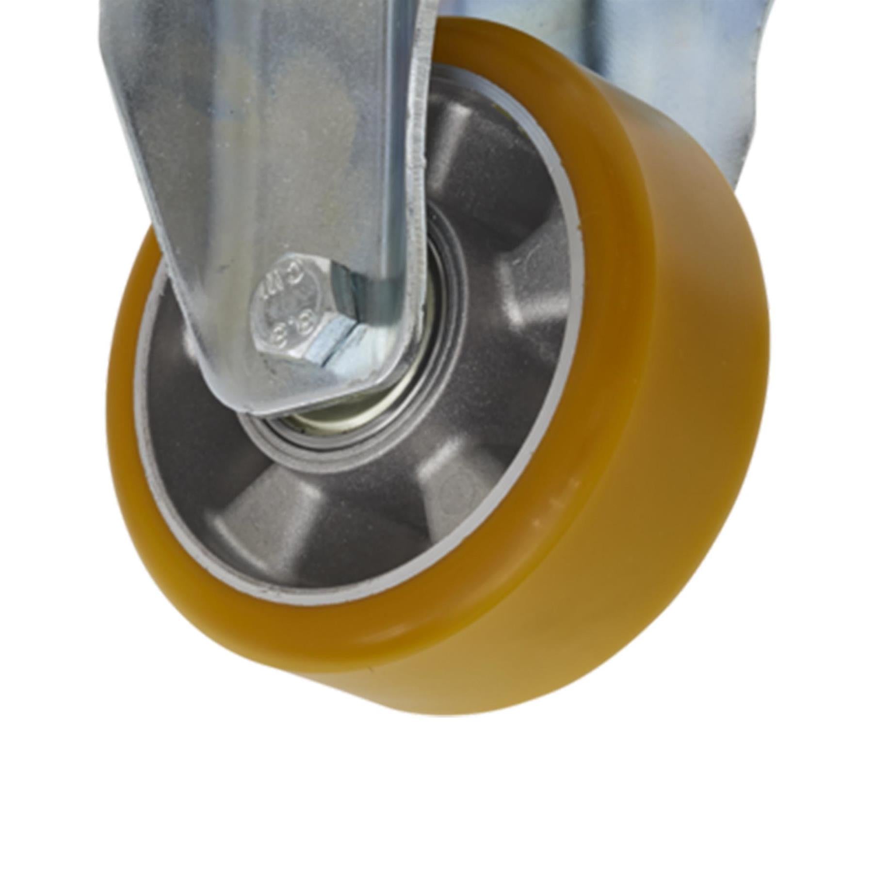 Sealey Castor Wheel Fixed Plate 125mm