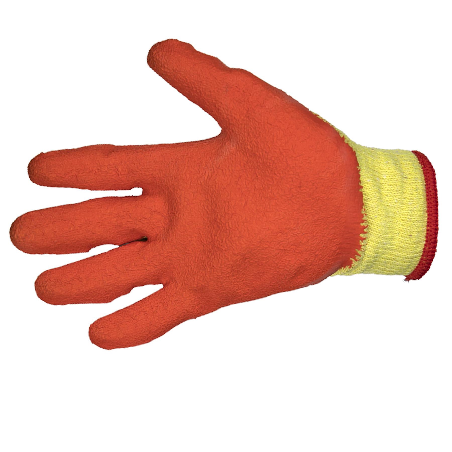 Sealey Super Grip Knitted Gloves Latex Palm (X-Large)-Pk of 120 Prs