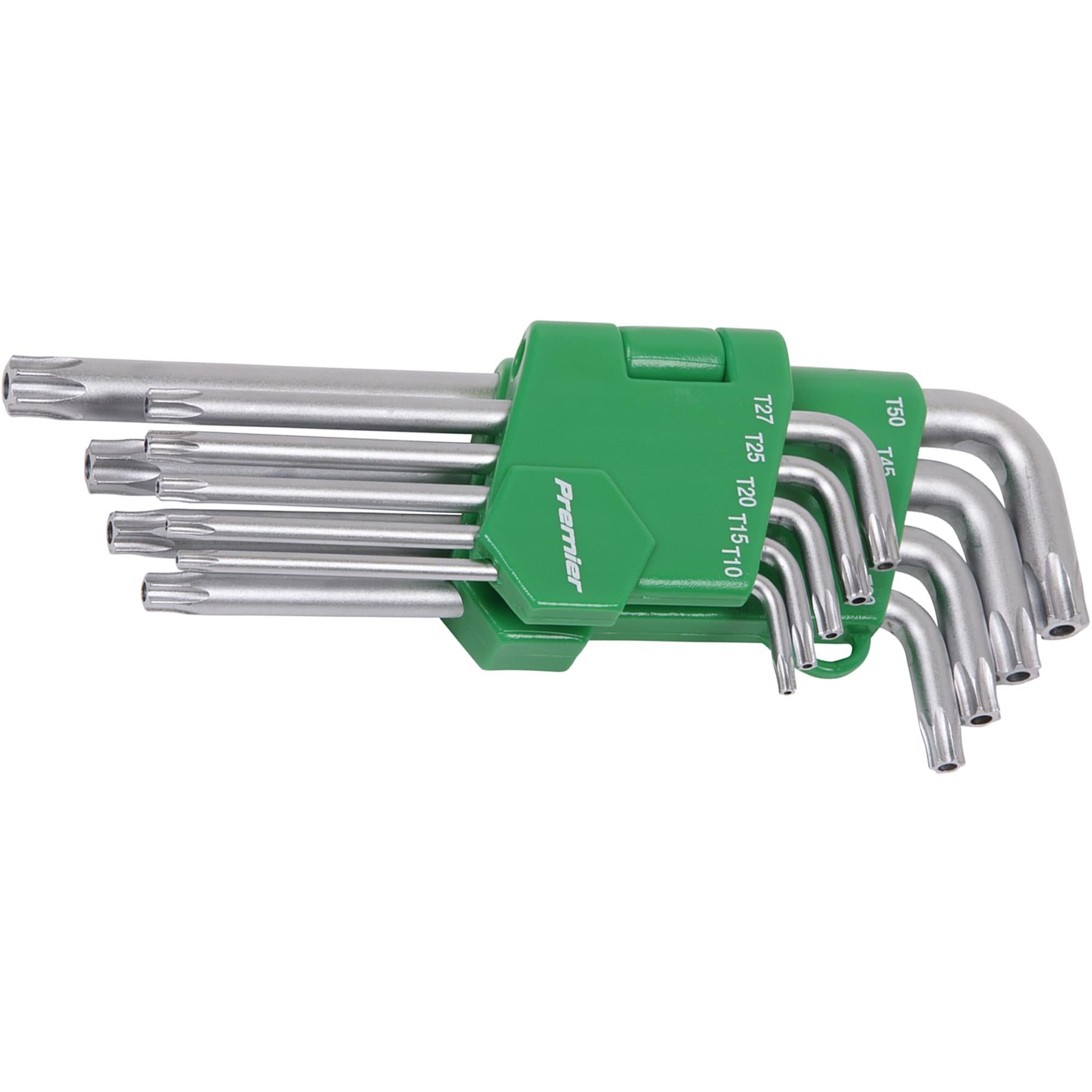 Sealey Security TRX-Star* Key Set 9pc Long
