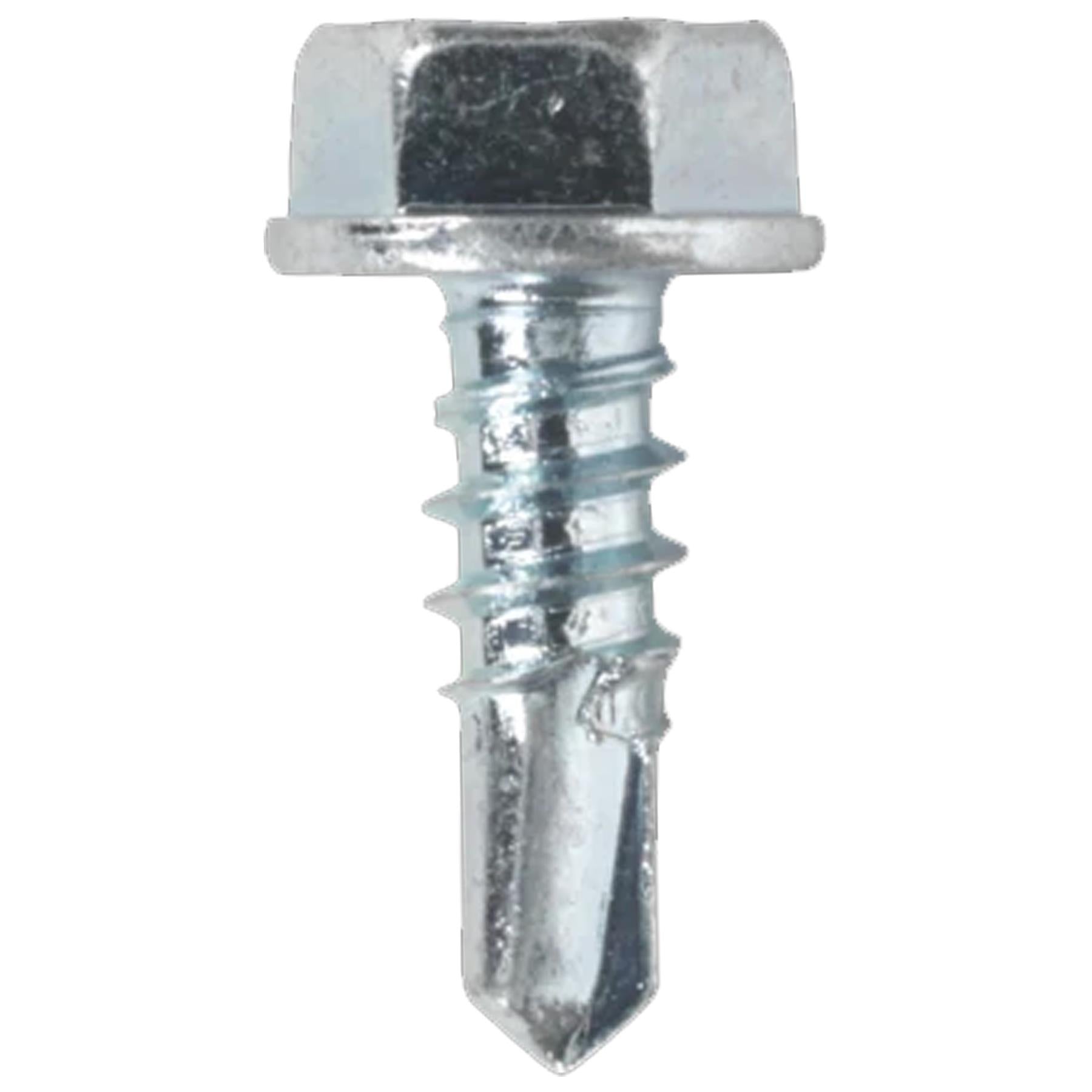 Sealey Self Drilling Screw 4.2 x 13mm Hex Head Zinc Pack of 100