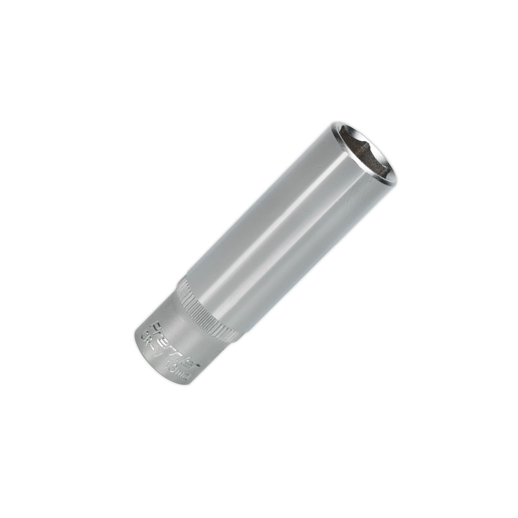 Sealey WallDrive Socket 13mm Deep 3/8"Sq Drive Chrome Vanadium Steel